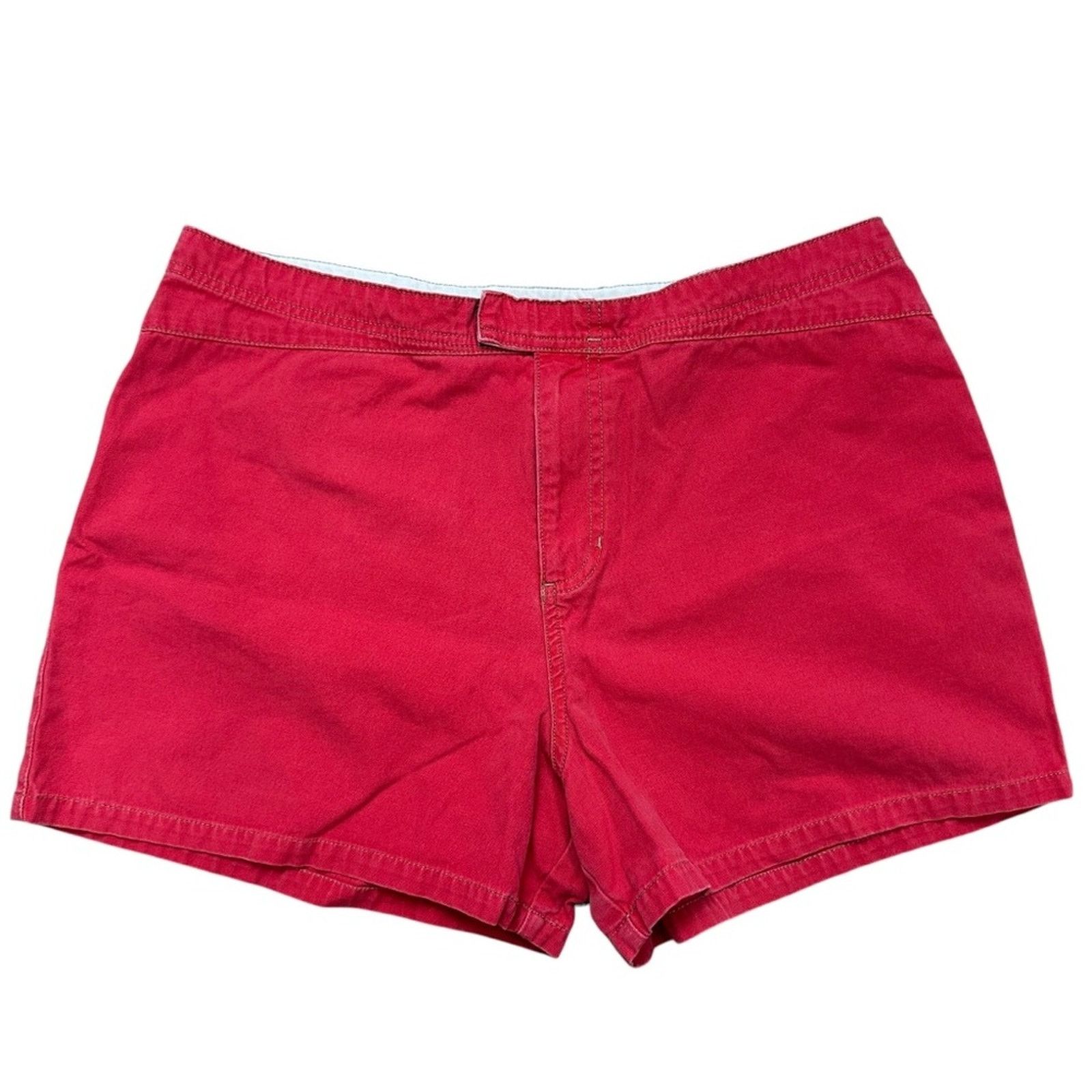 Old Navy Y2K Old Navy Vibrant Red Swimwear Shorts 100% cotton Size 14 Size 36" / US 14 / IT 50 - 1 Thumbnail