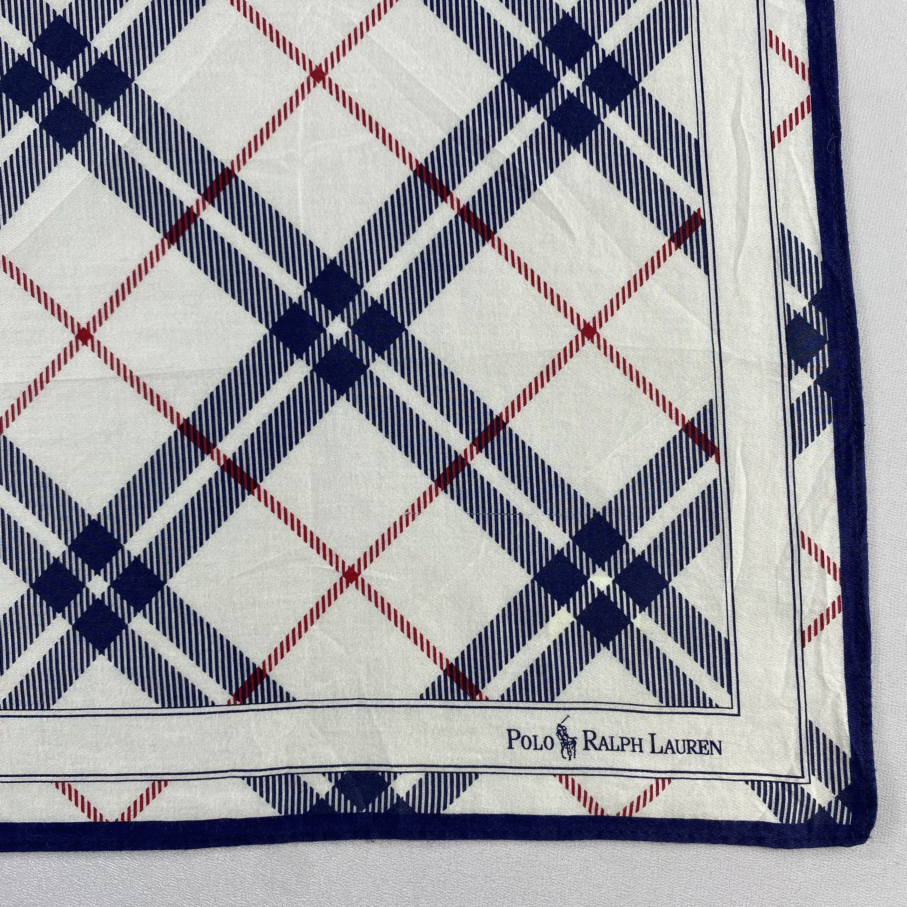 Polo Ralph Lauren × Vintage Polo ralph Lauren Neckerchief / Bandana / Handkerchief-P948 Size ONE SIZE - 3 Thumbnail