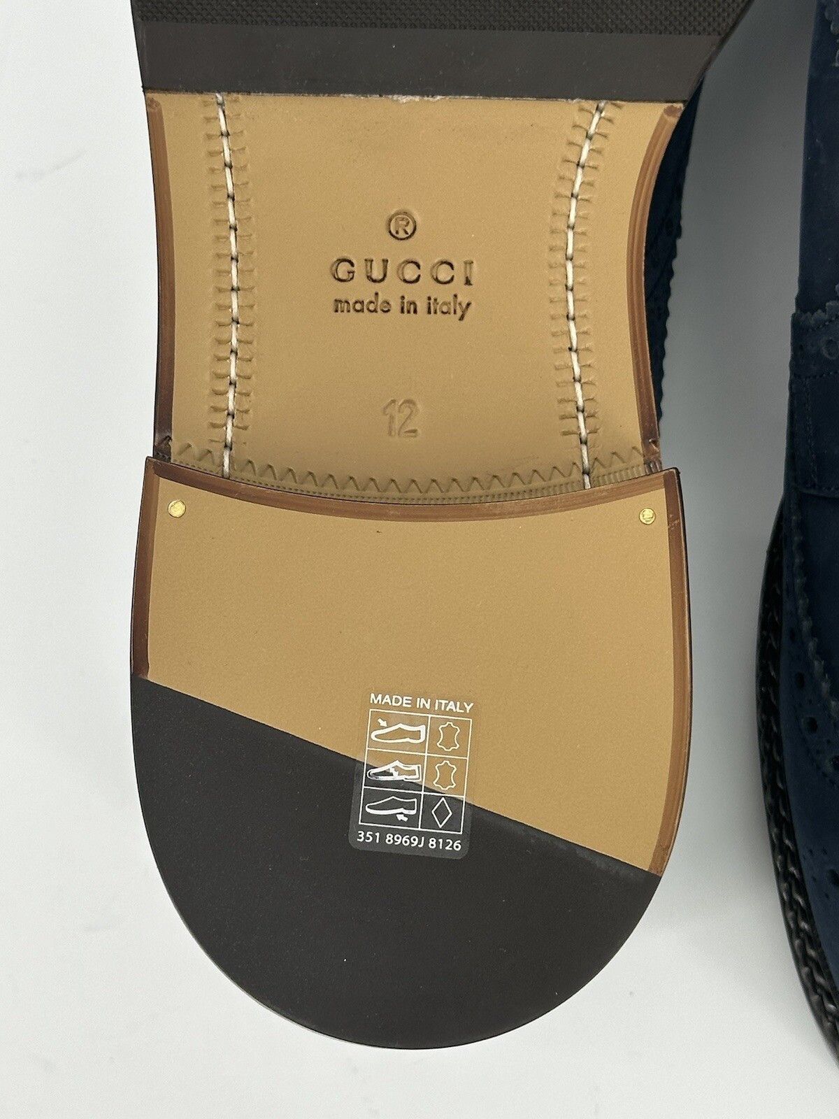 Gucci Size-EU-46/UK-12/US-13 New Gucci Form Men's Shoes Size US 13 / EU 46 - 8 Thumbnail