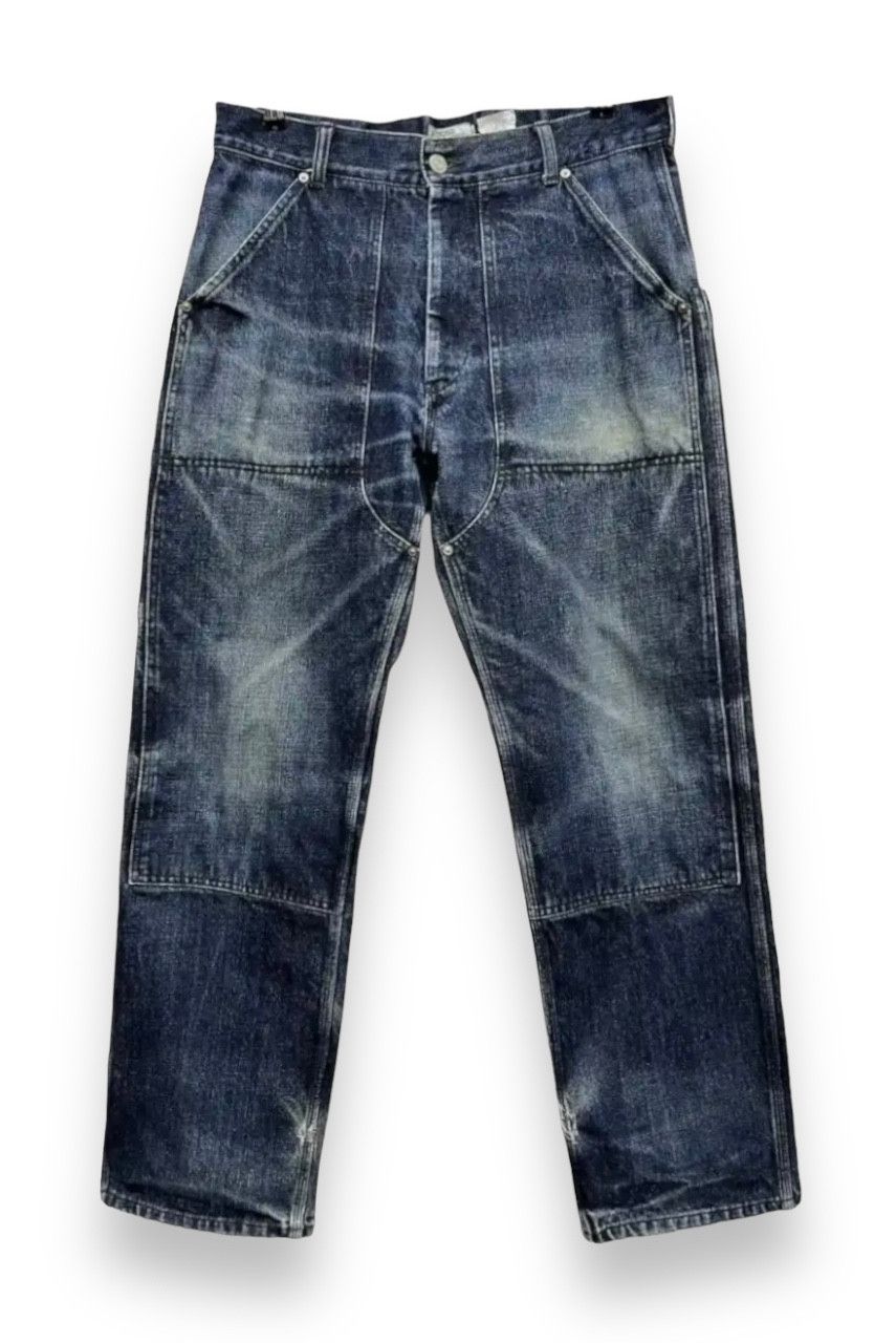 Uniform Studios SICK🔥BA-TSU STUDIO Carpenter Double Knee Thrashed Leg Baggy Size US 32 / EU 48 - 3 Thumbnail