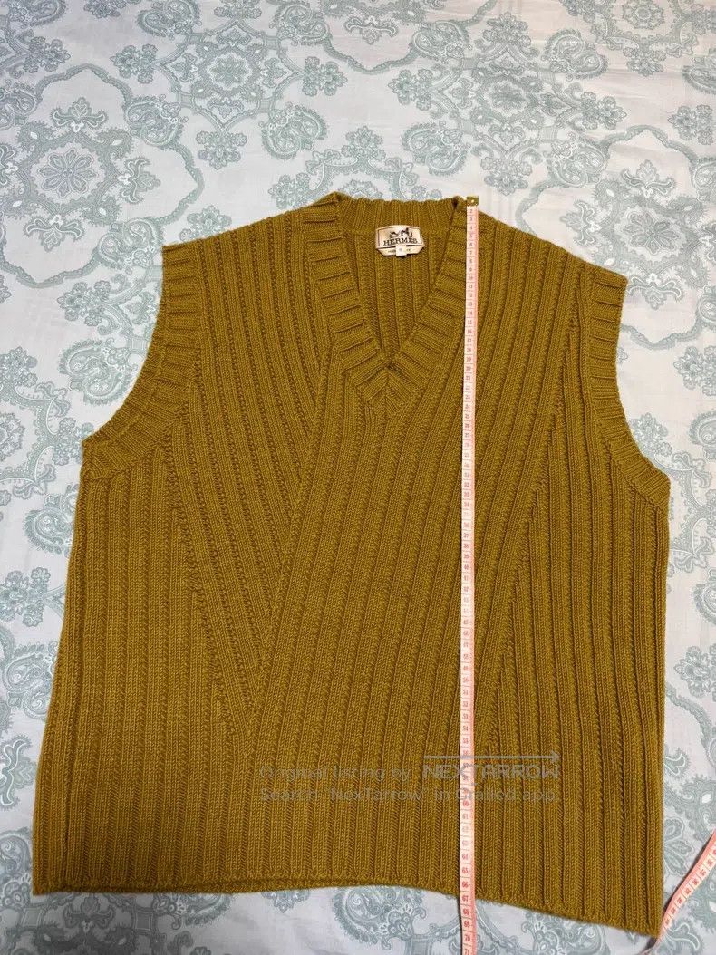 Hermes Hermes Cashmere vest Size US M / EU 48-50 / 2 - 5 Thumbnail
