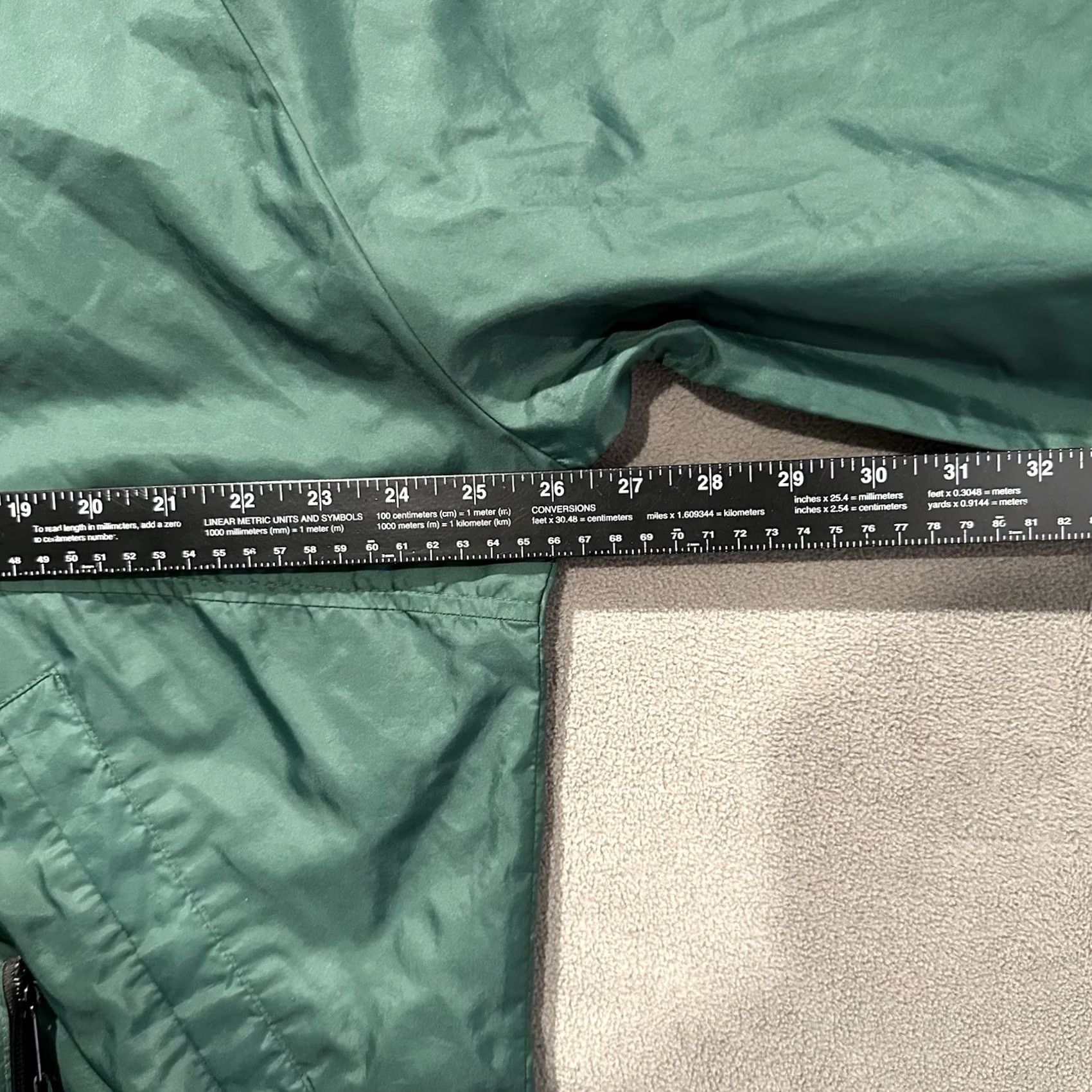 Gap VINTAGE Gap Jacket Mens Large Green Anorak Hooded Winter Outdoors Pocket Zipper EUC Size US L / EU 52-54 / 3 - 7 Thumbnail