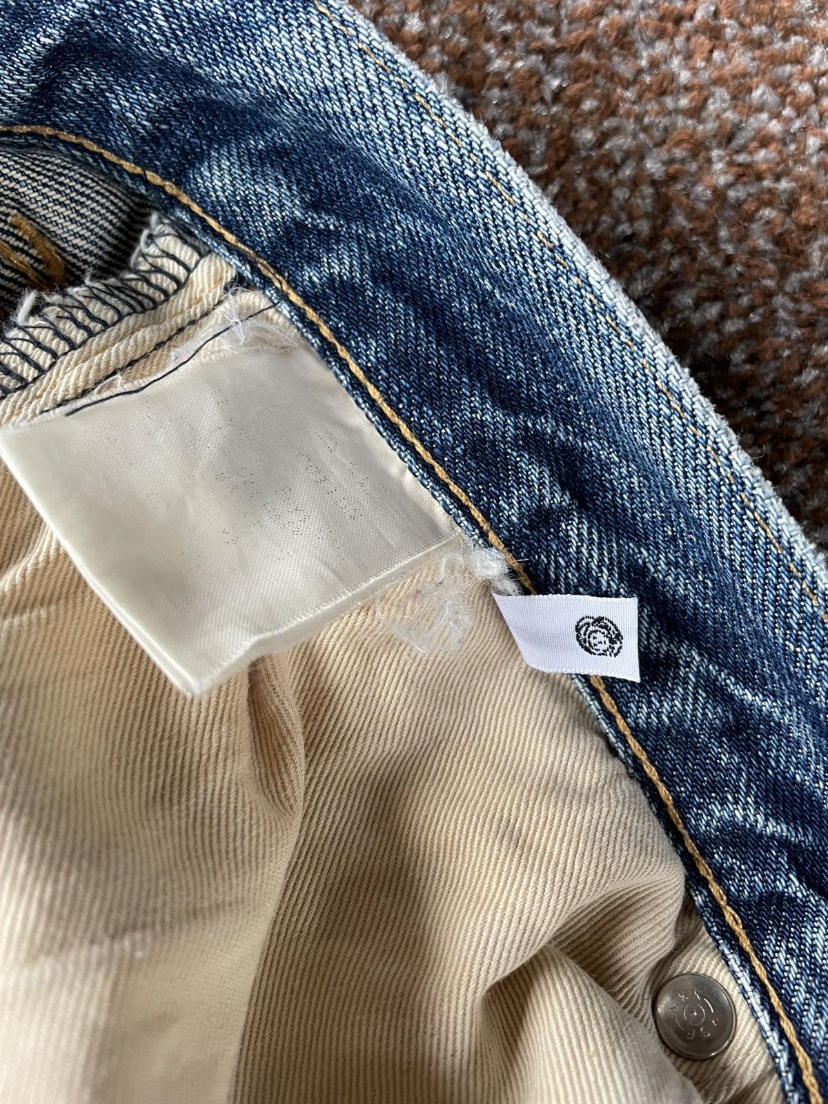 Billionaire Boys Club OG BBC Ice Cream Running Dog Denim Jeans Size US 30 / EU 46 - 11 Thumbnail