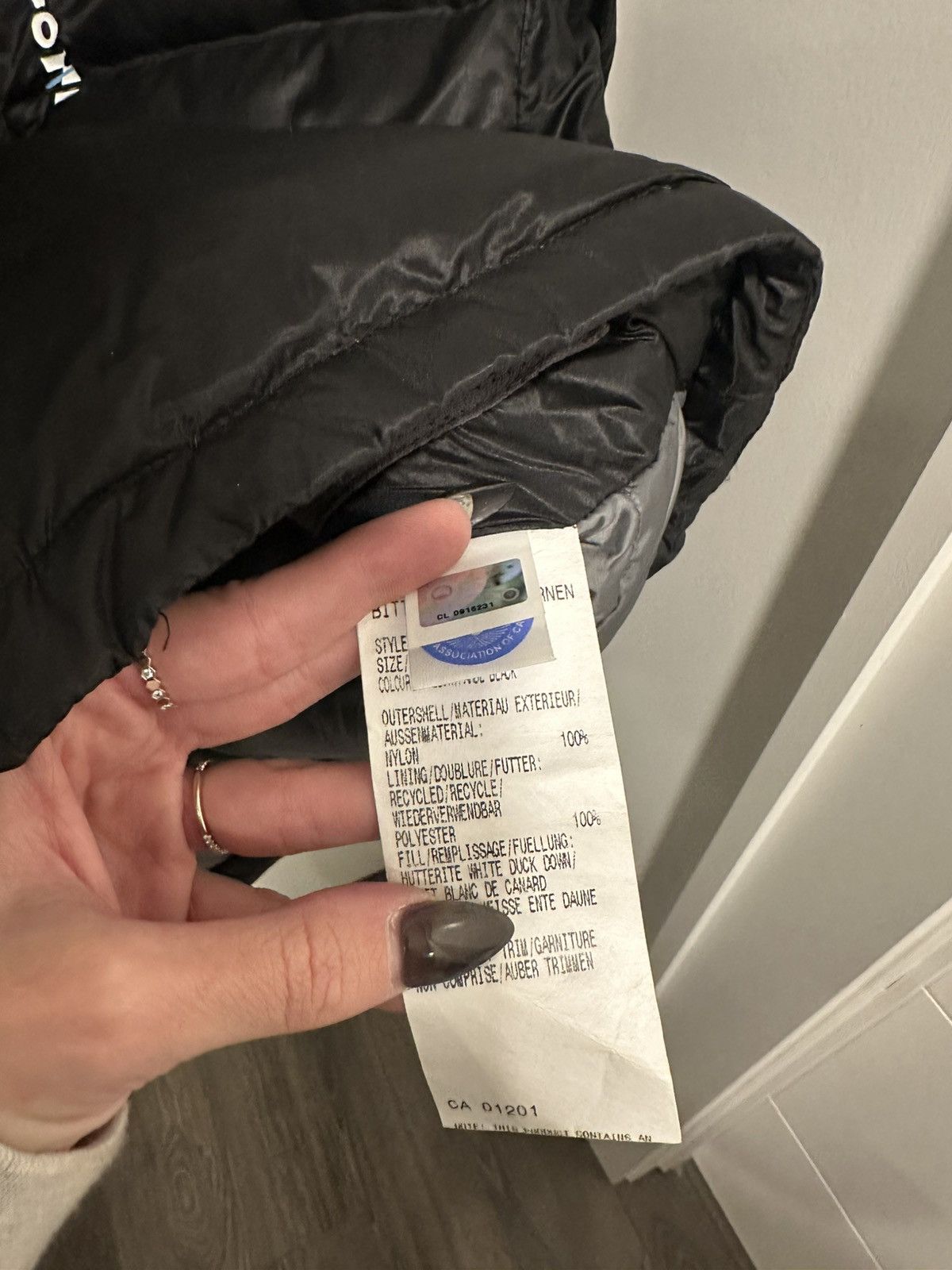 Canada Goose × October's Very Own OVO X Canada Goose Down Lodge Jacket Size US L / EU 52-54 / 3 - 5 Thumbnail