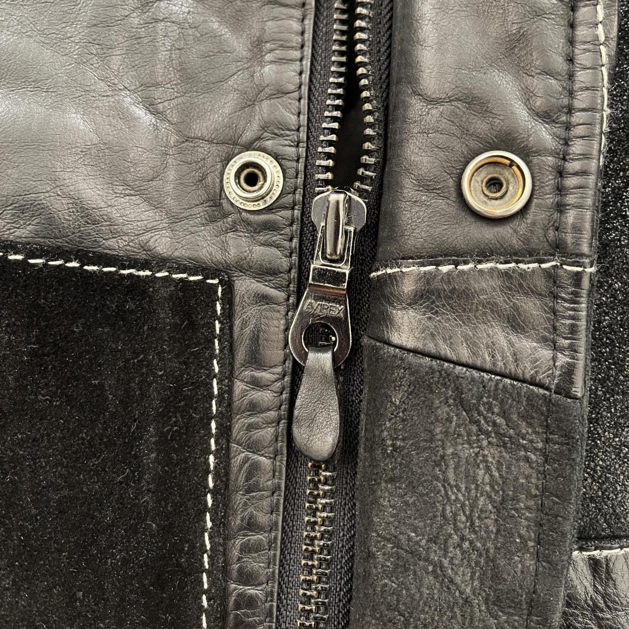 Avirex Avirex Leather Varsity Jacket Size US XXL / EU 58 / 5 - 5 Thumbnail