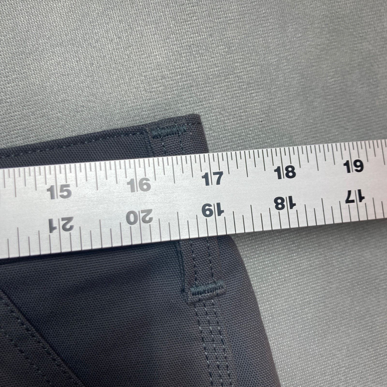 Carhartt Carhartt Work Shorts Womens 12 Gray Canvas Loose Fit Flex Size 34" / US 12 / IT 48 - 4 Thumbnail