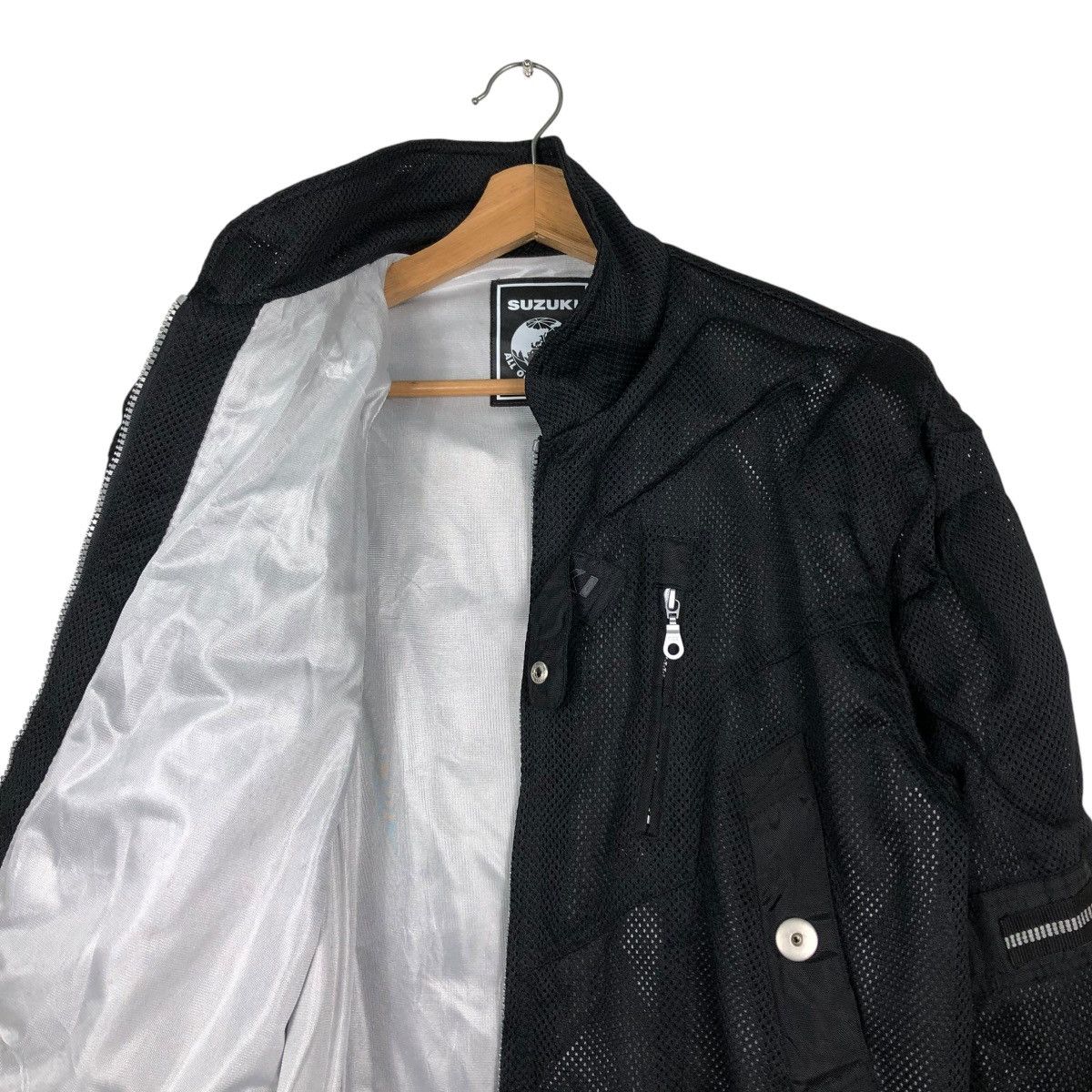 Hein Gericke 🔥VINTAGE BOMBER BIKER RACING JACKET SUZUKI BIG LOGO SPELL Size US L / EU 52-54 / 3 - 12 Thumbnail