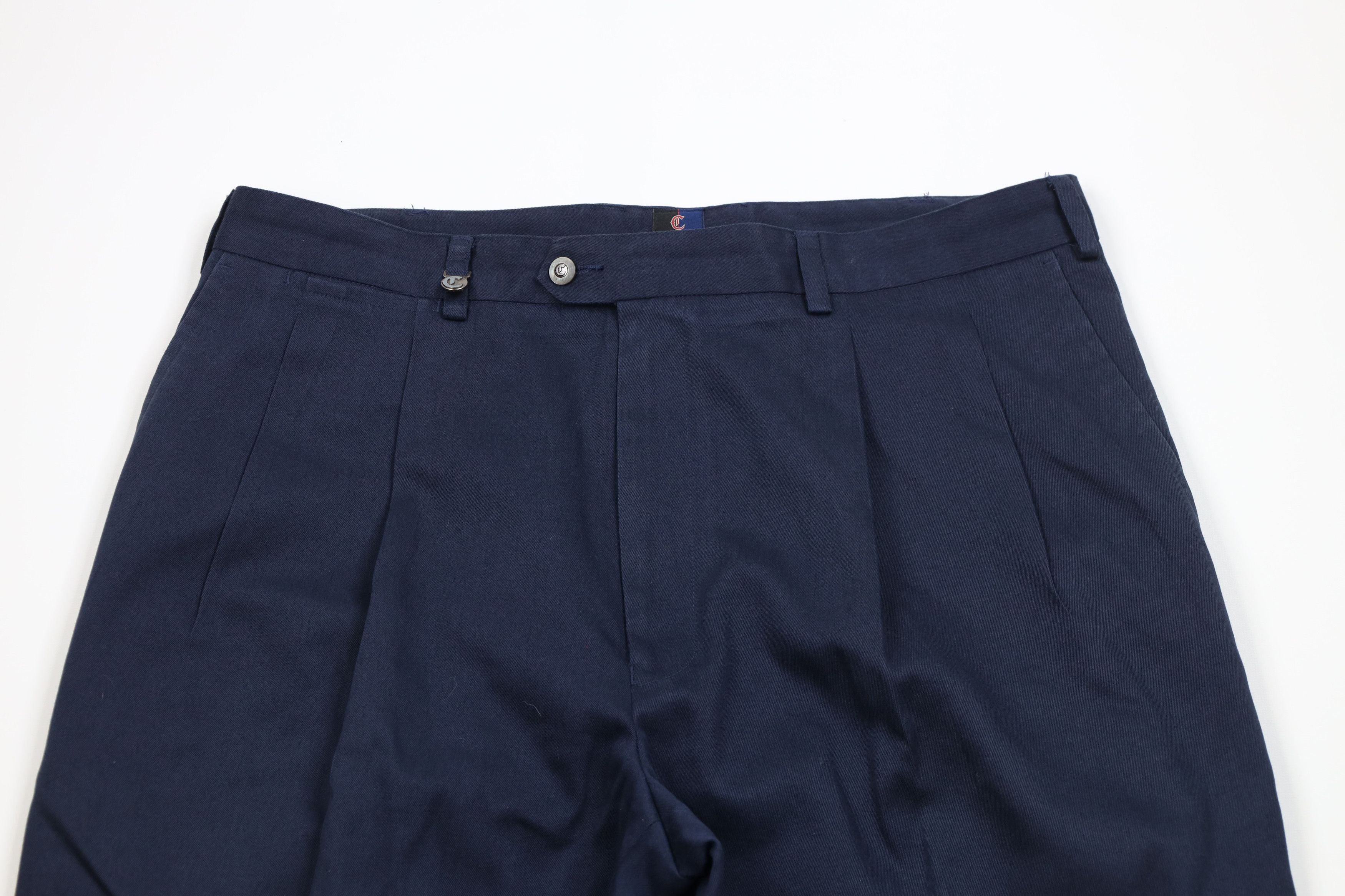 Callaway Vintage 90s Y2K Callaway Golf Wide Leg Chino Pants Blue Size US 38 / EU 54 - 2 Thumbnail