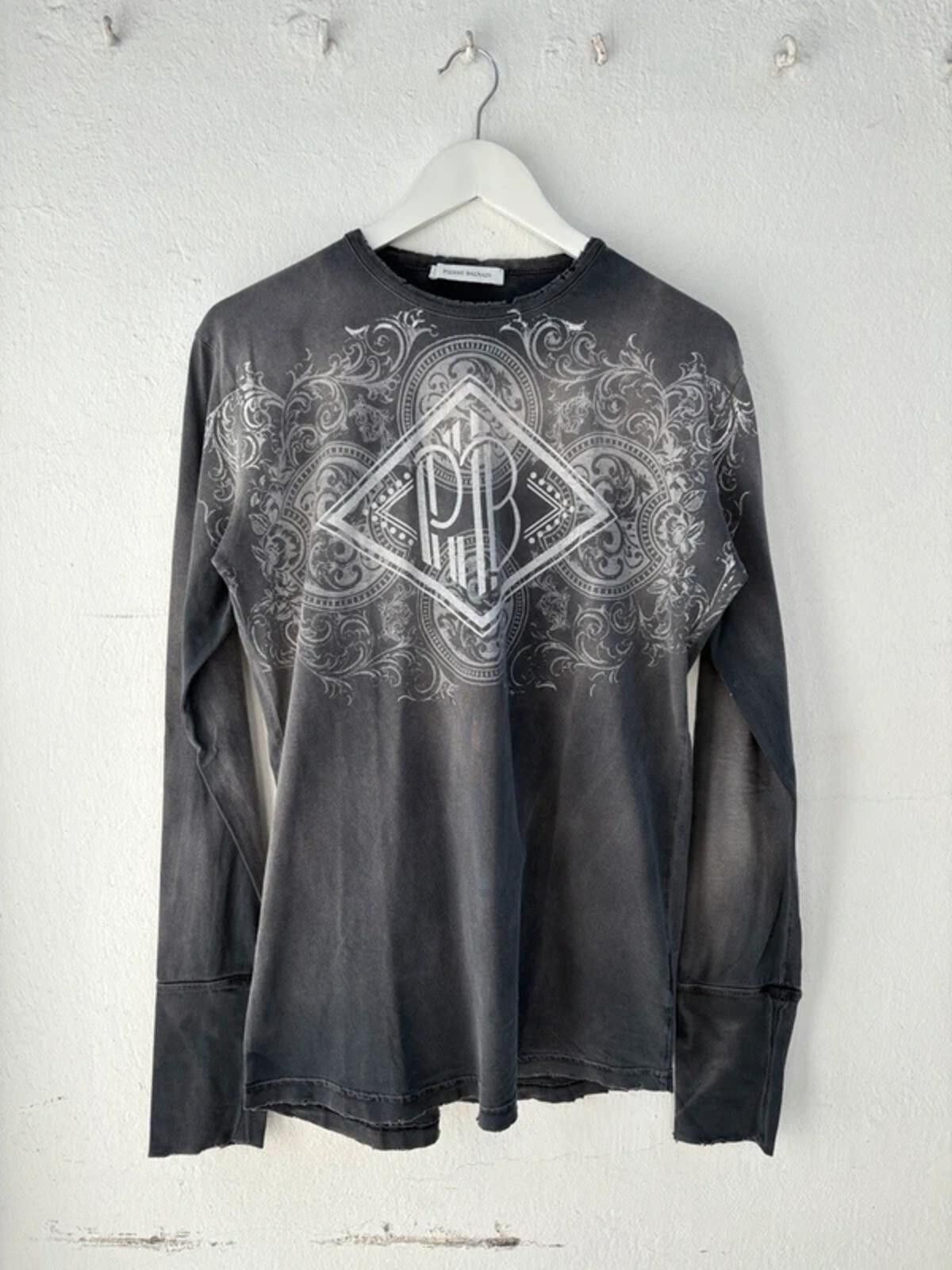 Pierre Balmain Pierre Balmain SS2012 Bleached Longsleeve Size US XS / EU 42 / 0 - 8 Thumbnail