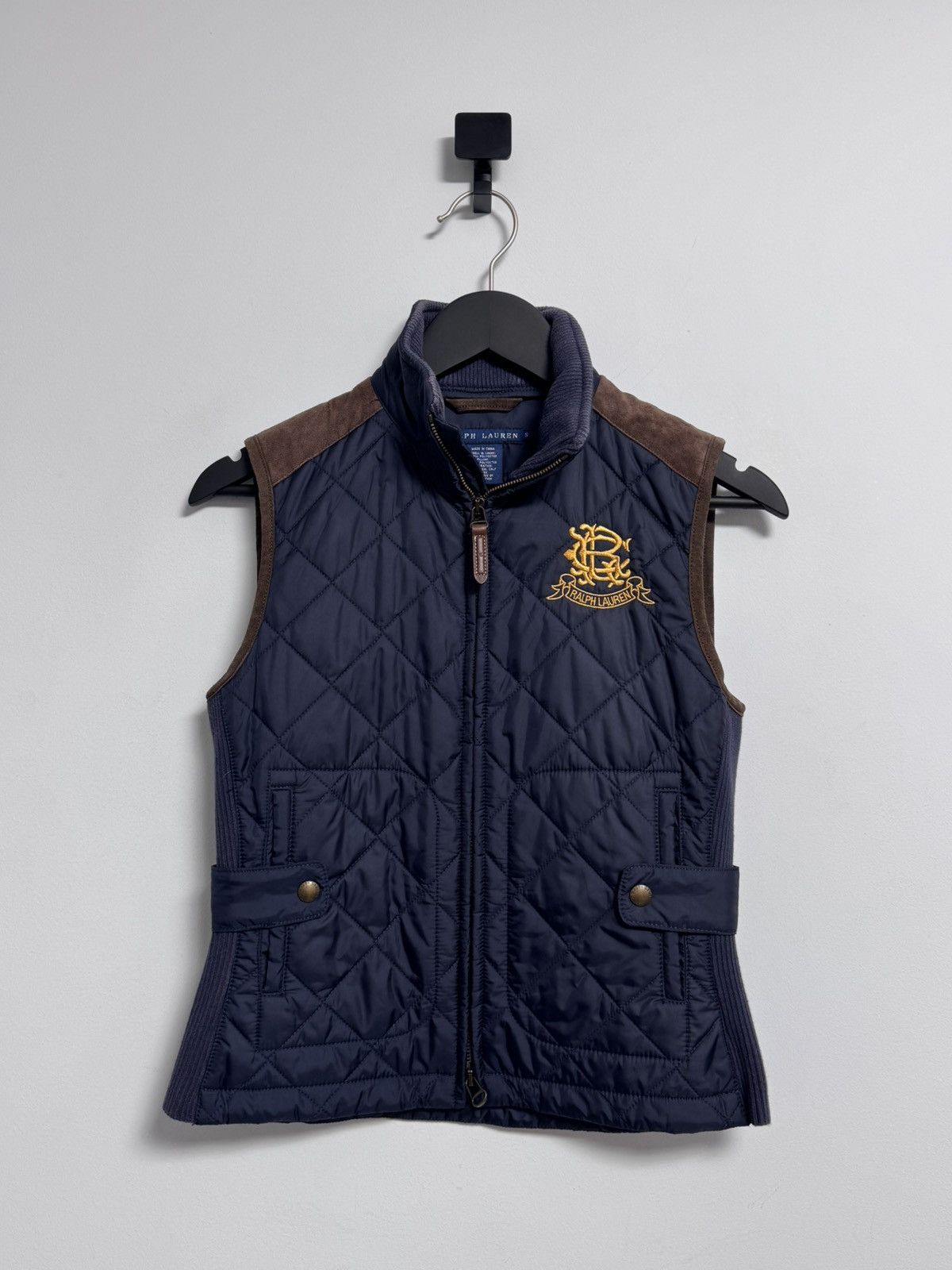 Polo Ralph Lauren × Vintage Polo Ralph Lauren Vintage Vest Y2K style Size S / US 4 / IT 40 - 1 Thumbnail