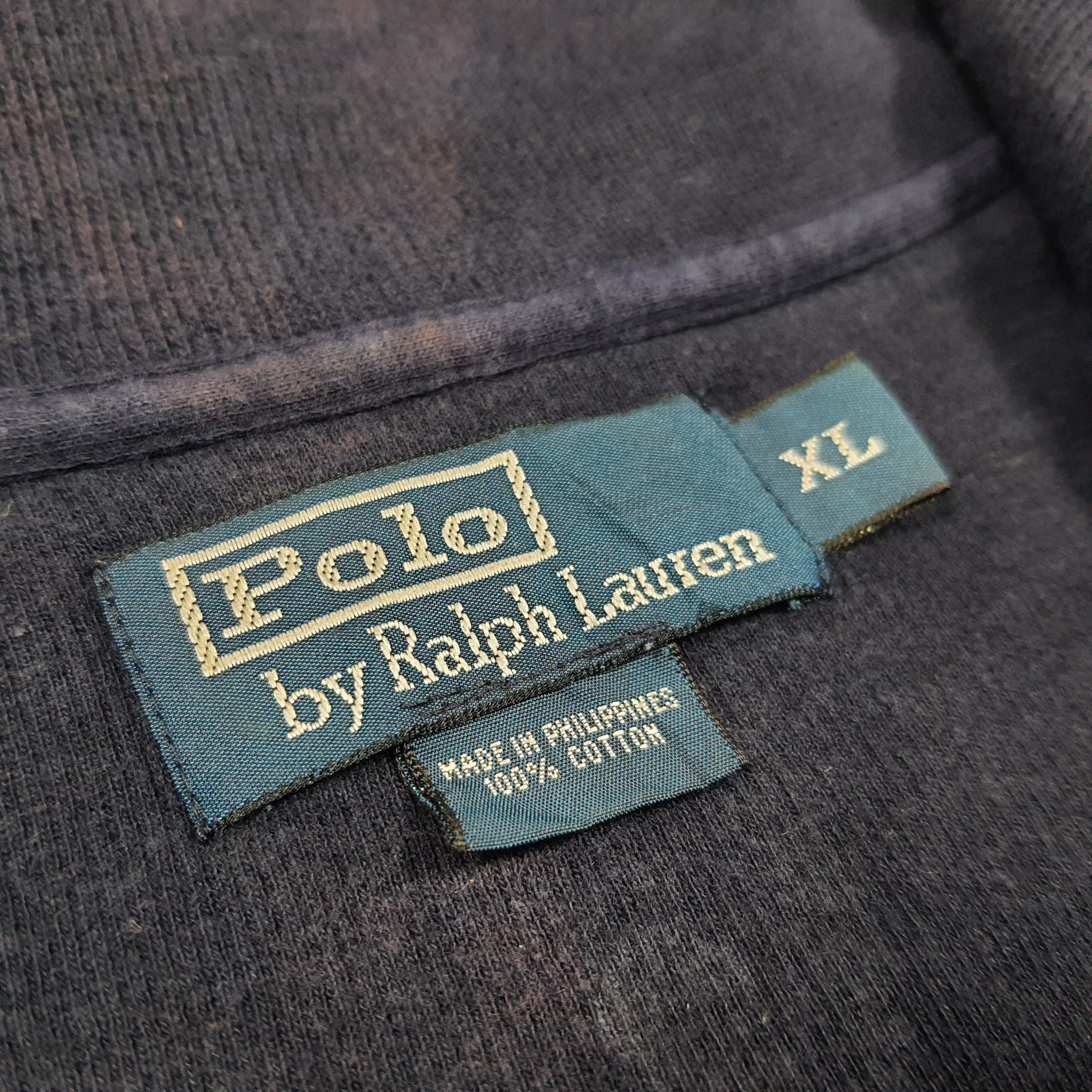 Polo Ralph Lauren Vintage Polo Ralph Lauren Quarter Zip Sweatshirt C288N24 Size US XL / EU 56 / 4 - 5 Thumbnail