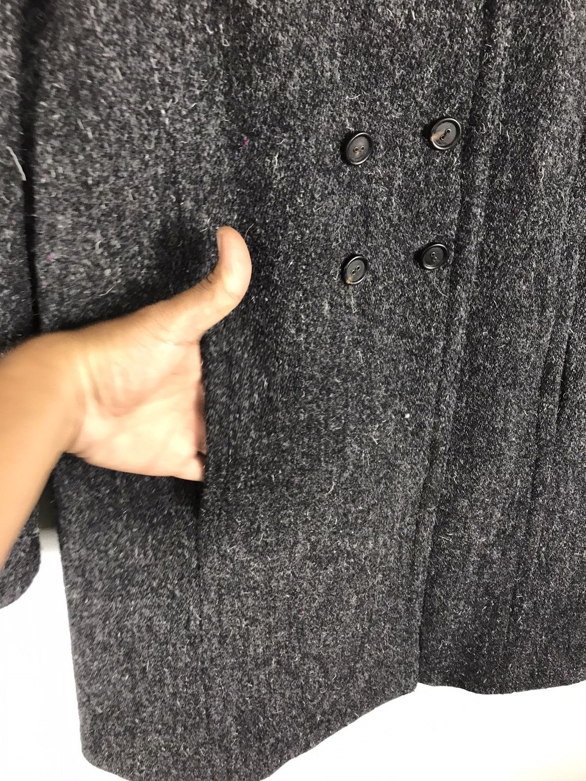 Tomorrowland 🔥Macphee Tomorrowland Wool Mohair Double Breast Long Coat Size XS / US 0-2 / IT 36-38 - 6 Thumbnail