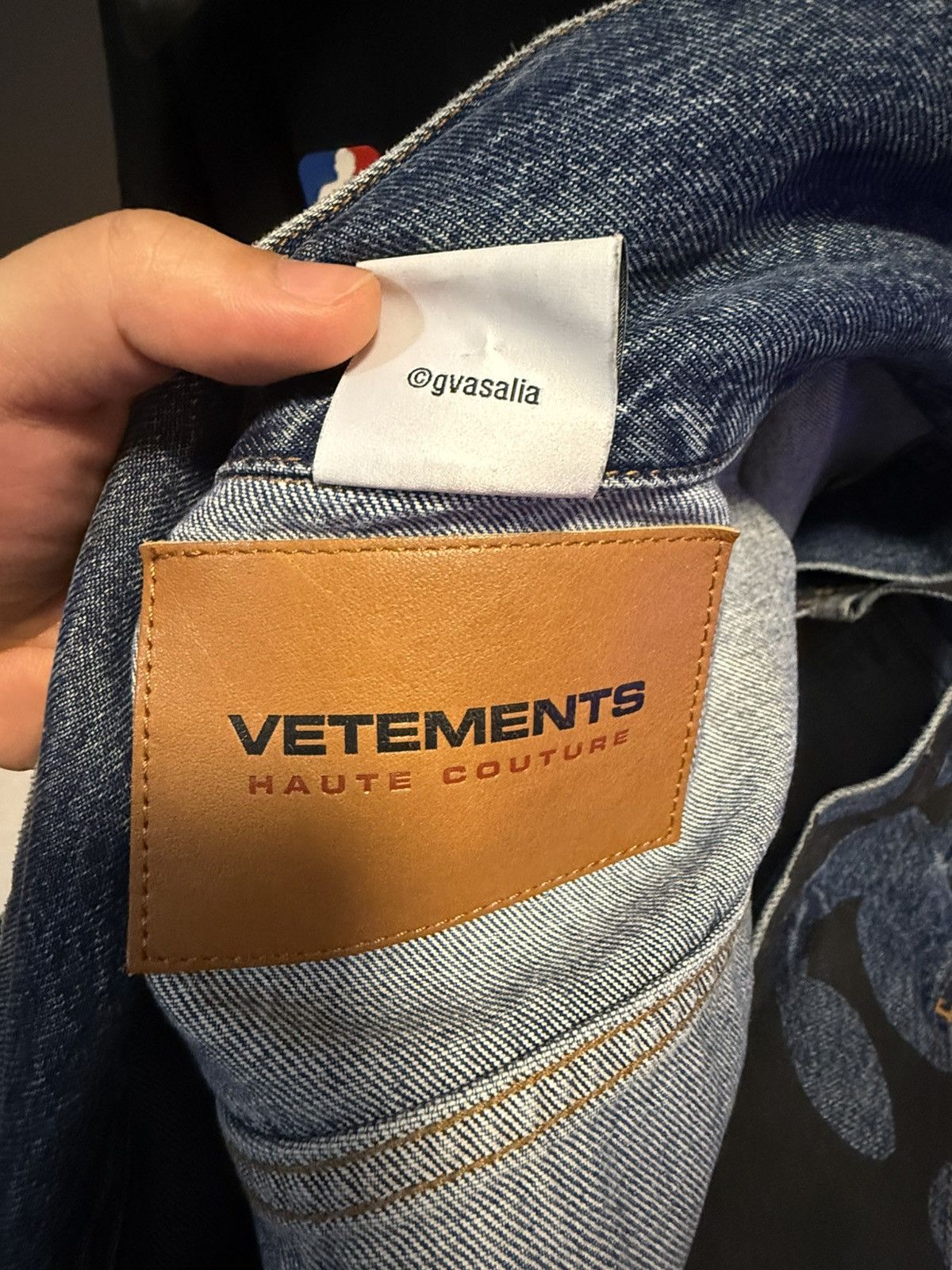 Vetements Vetements Flame denim Jacket Size US S / EU 44-46 / 1 - 4 Thumbnail