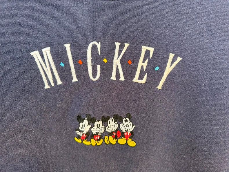 Vintage VintageSweatshirt 90s Mickey Mouse 2505-Nextarrow Size US L / EU 52-54 / 3 - 4 Thumbnail