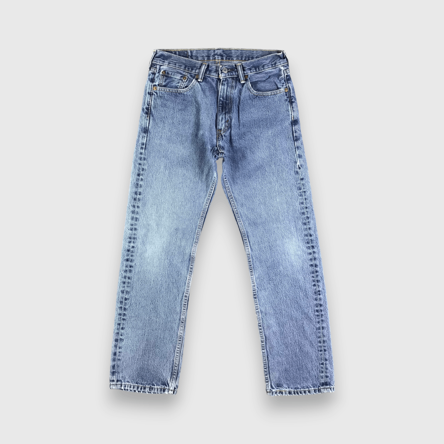 Levi's Vintage Blue Wash Levis 505 Jeans-J3473 Size US 31 - 1 Thumbnail