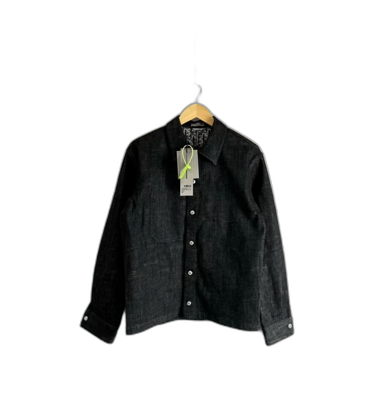 Dior Dior Black Denim Shirt Jacket with Tags Size US L / EU 52-54 / 3 - 1 Thumbnail