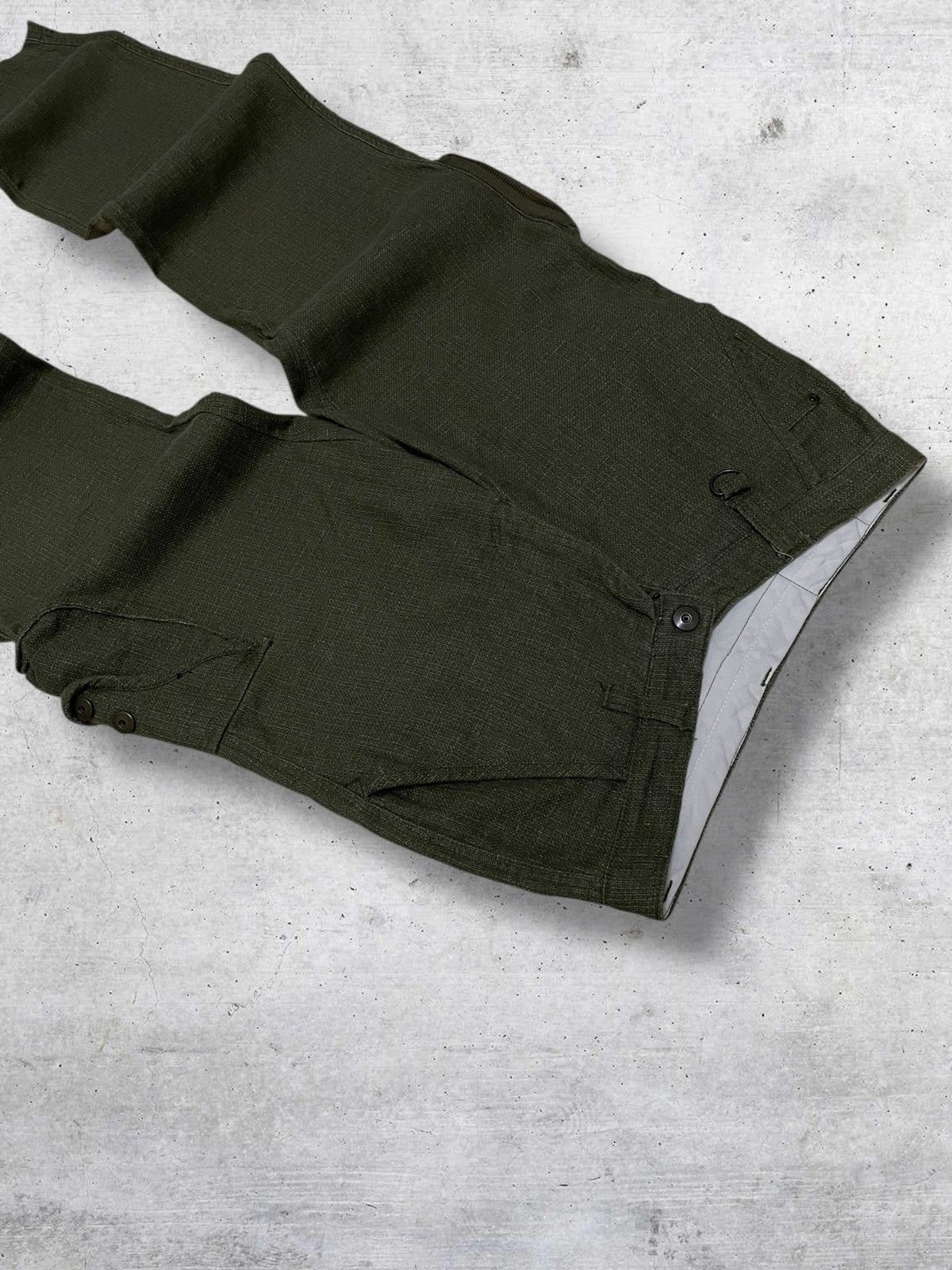 Japanese Brand VINTAGE SPINNER BAIT JAPAN DESIGNER CARGO ARMY LIKE GOA PANT Size US 29 - 6 Thumbnail