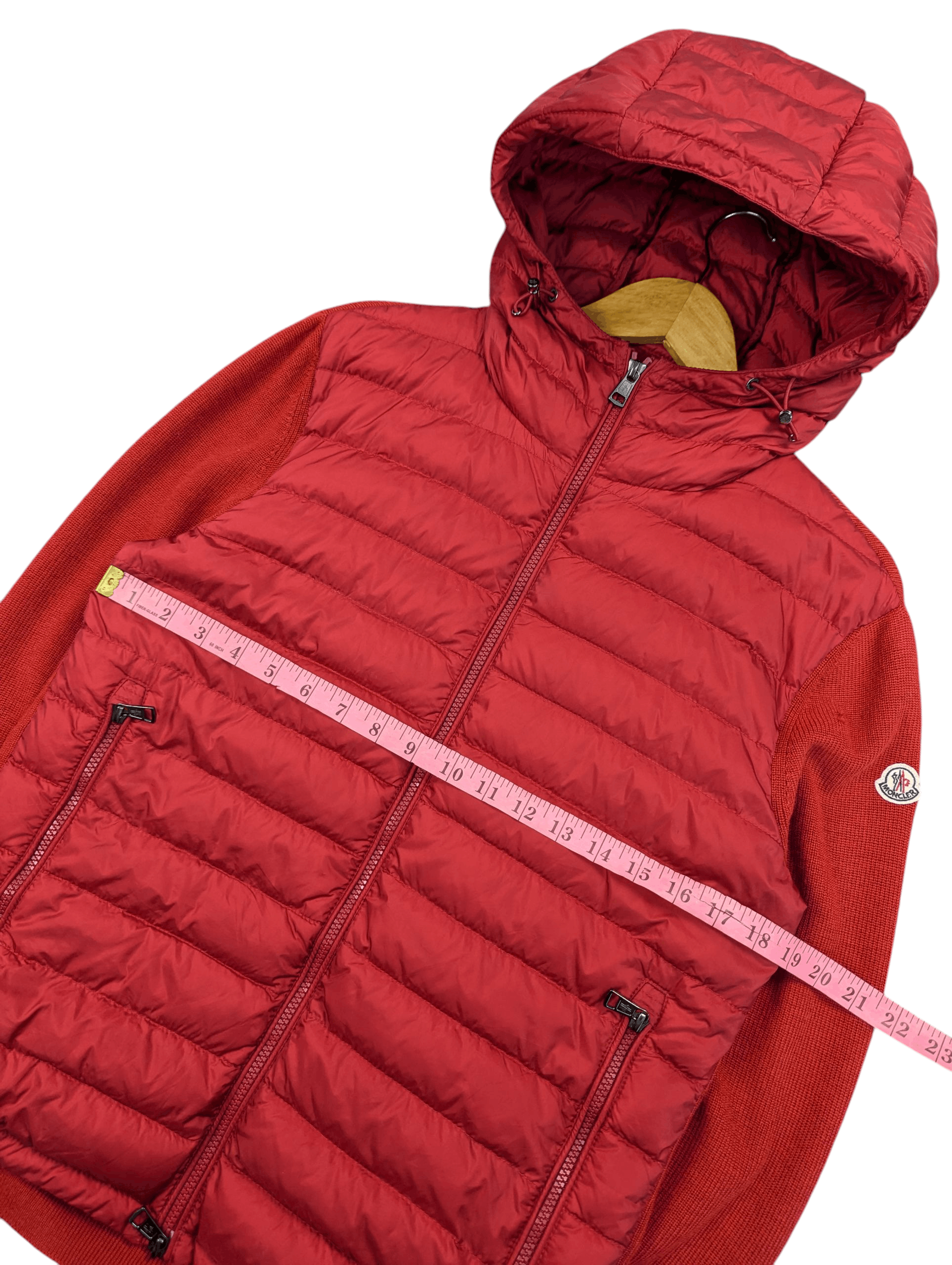 Moncler Moncler Maglione Knitted Down Hooded Jacket Size US M / EU 48-50 / 2 - 22 Thumbnail