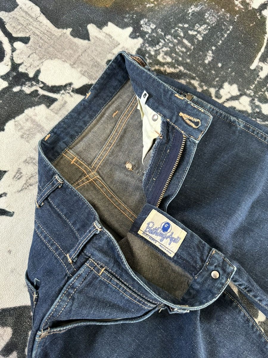 Bape × Nigo 90's Vintage Bape Nigo era wrangler cut denim Size US 28 / EU 44 - 13 Thumbnail
