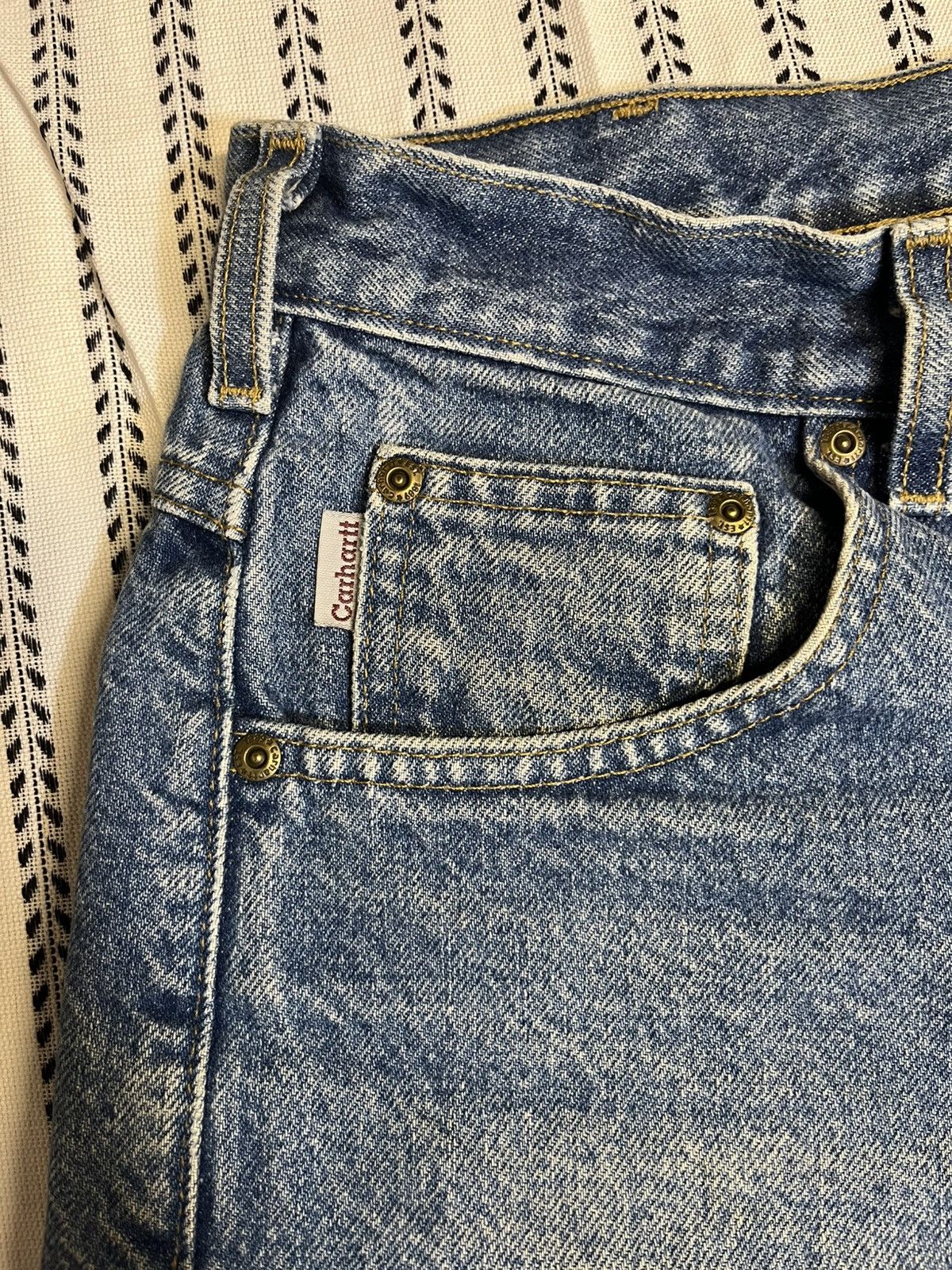 Carhartt Vintage Carhartt Denim Waist 34 Size US 34 / EU 50 - 3 Thumbnail