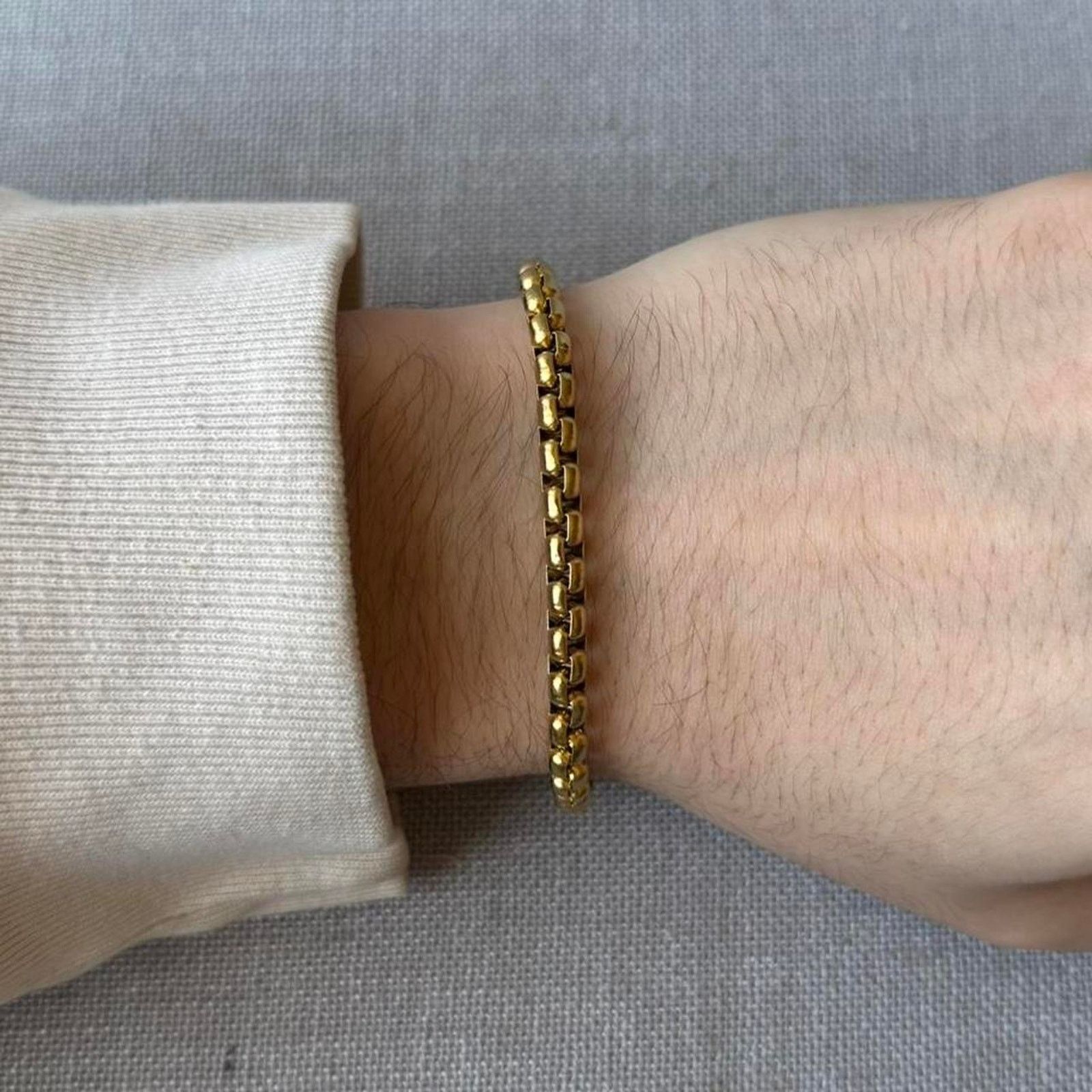 Other Classic gold ball chain bracelet WMNS Size ONE SIZE - 3 Thumbnail
