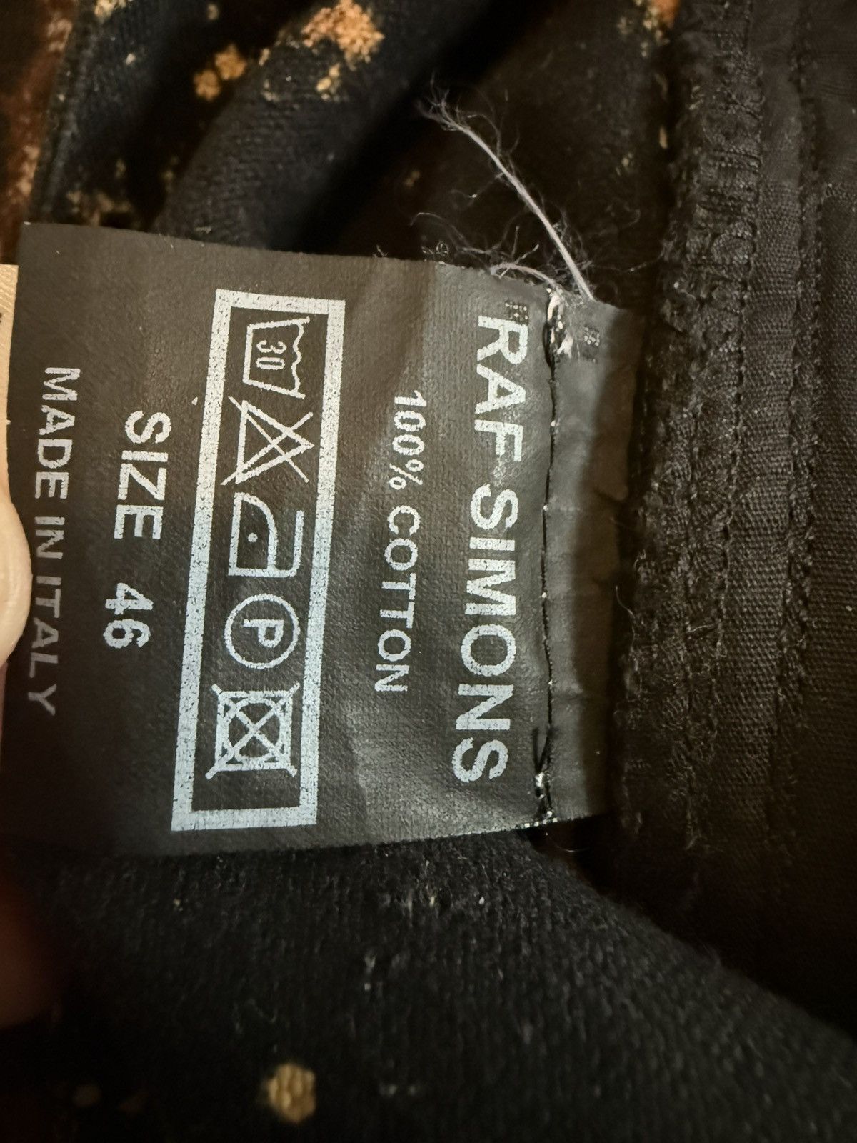 Raf Simons × Sterling Ruby Raf Simons Sterling Ruby Paint Splatter Pants Size US 28 / EU 44 - 8 Thumbnail