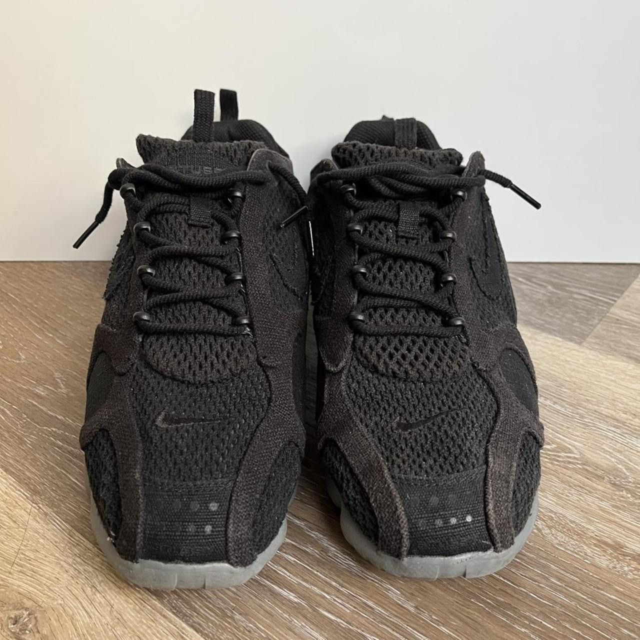 Nike × Stussy nike air stussy spiridon cage 2 black Size US 13 / EU 46 - 4 Thumbnail