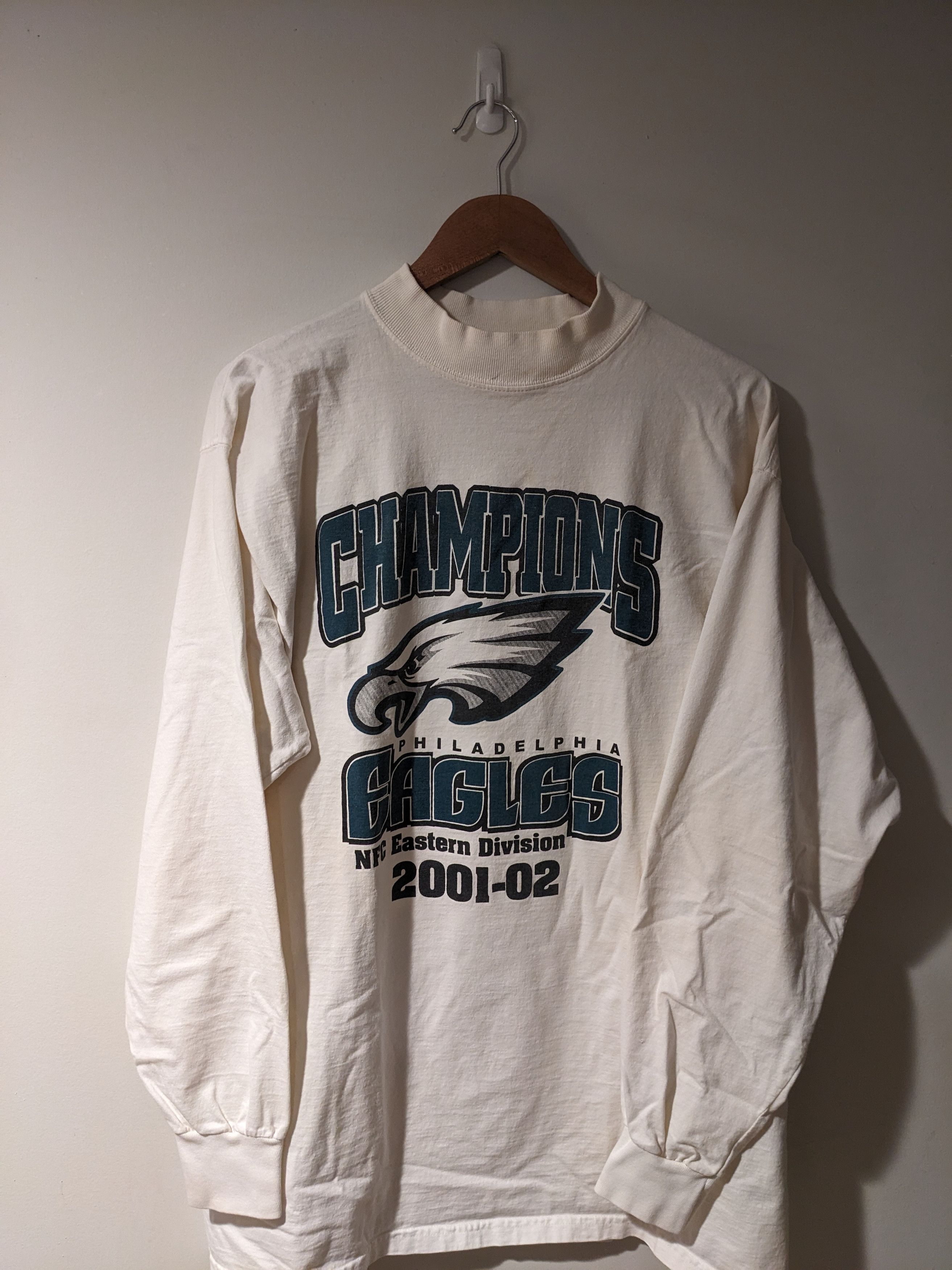NFL × Vintage Vintage 2002 Philadelphia Eagles NFL Football Long-sleeve Size US XL / EU 56 / 4 - 1 Thumbnail