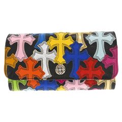 Chrome Hearts Chrome Hearts Wallet with Cross Patches