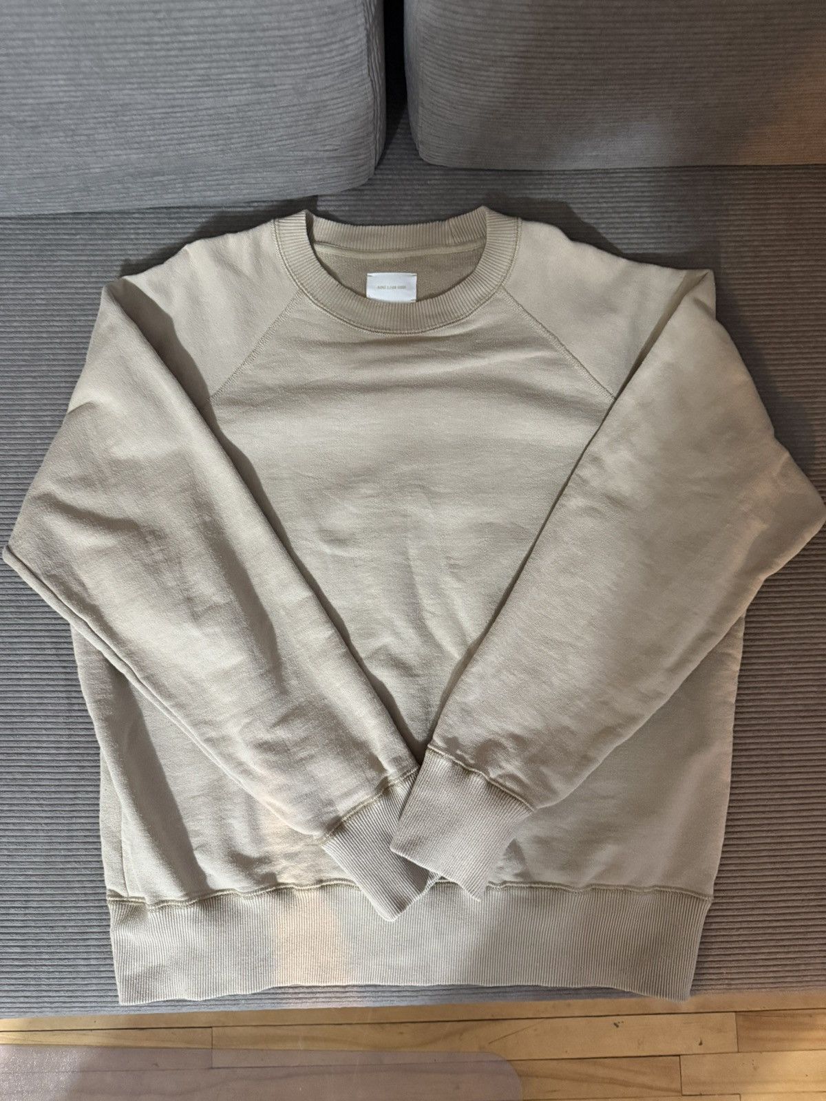 Aime Leon Dore Aime Leon Dore - Beige Sweatshirt- Size Large Size US L / EU 52-54 / 3 - 1 Thumbnail