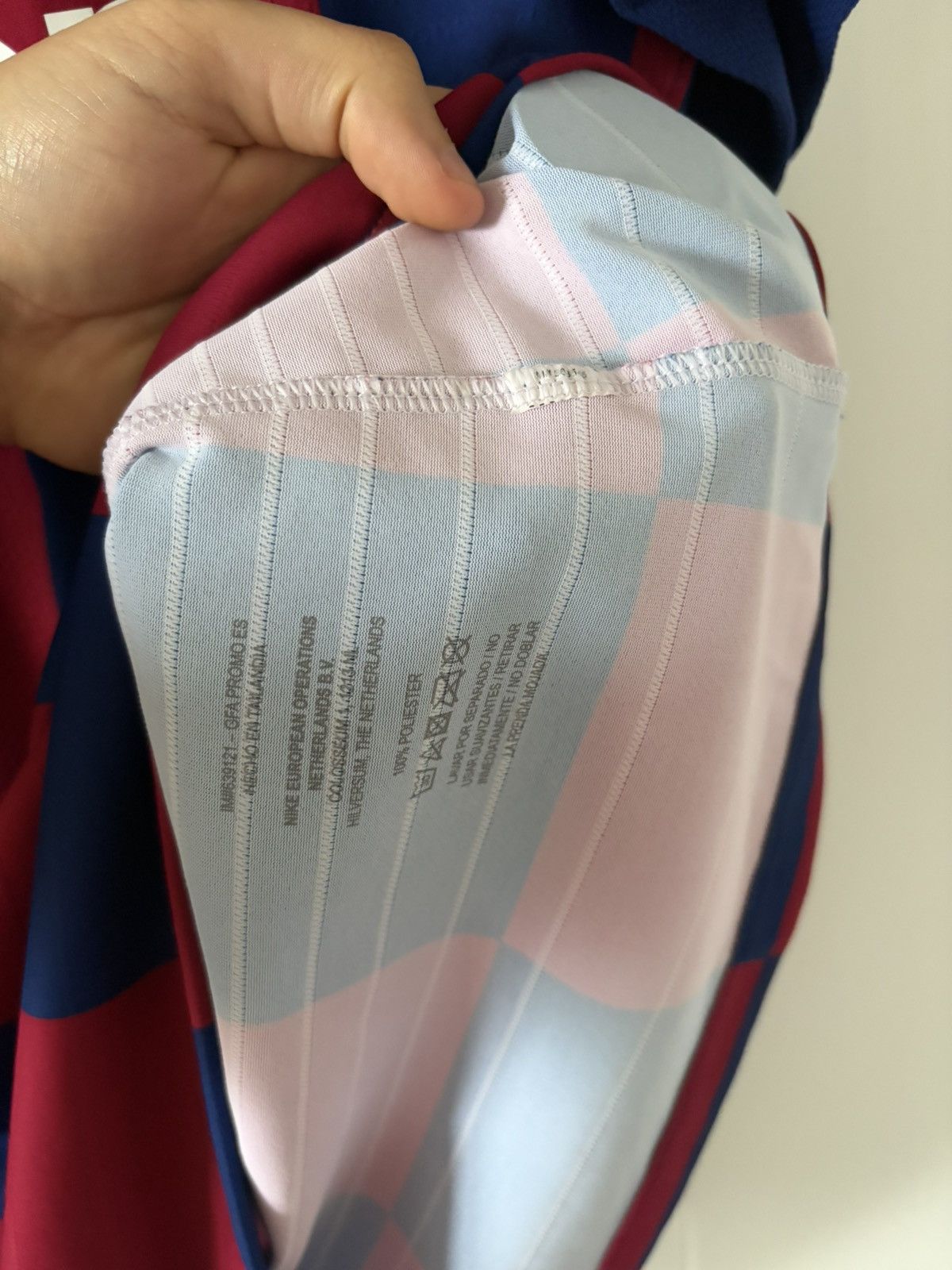 Barcelona nike 2019/2020 domowa Messi wersja meczowa — zdjęcie 6