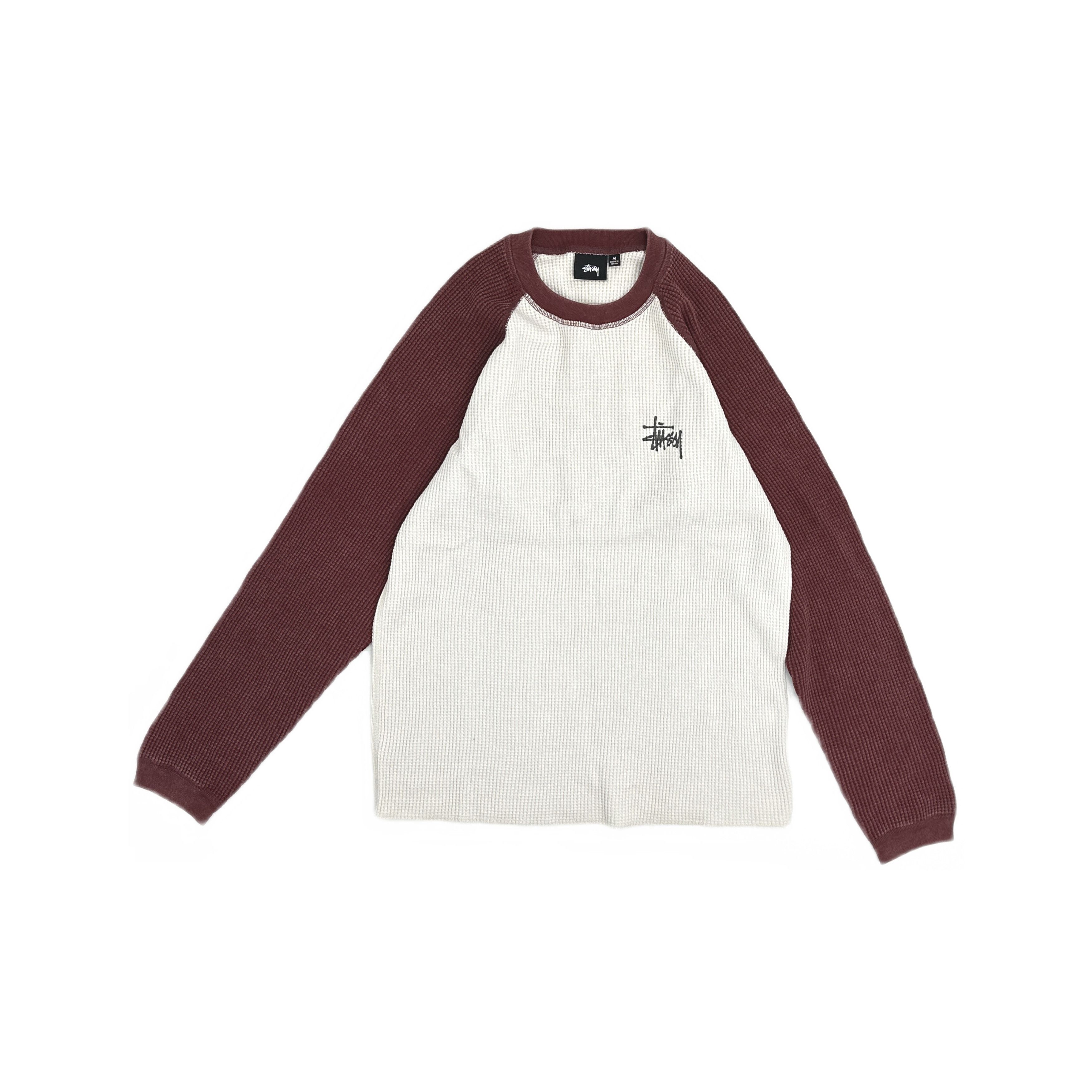 Stussy Stussy Waffle Thermal Long Sleeve T-Shirt Size M Size US M / EU 48-50 / 2 - 1 Thumbnail