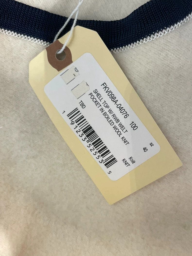 Thom Browne Thom Browne White wool vest with beige lining Size M / US 6-8 / IT 42-44 - 3 Thumbnail