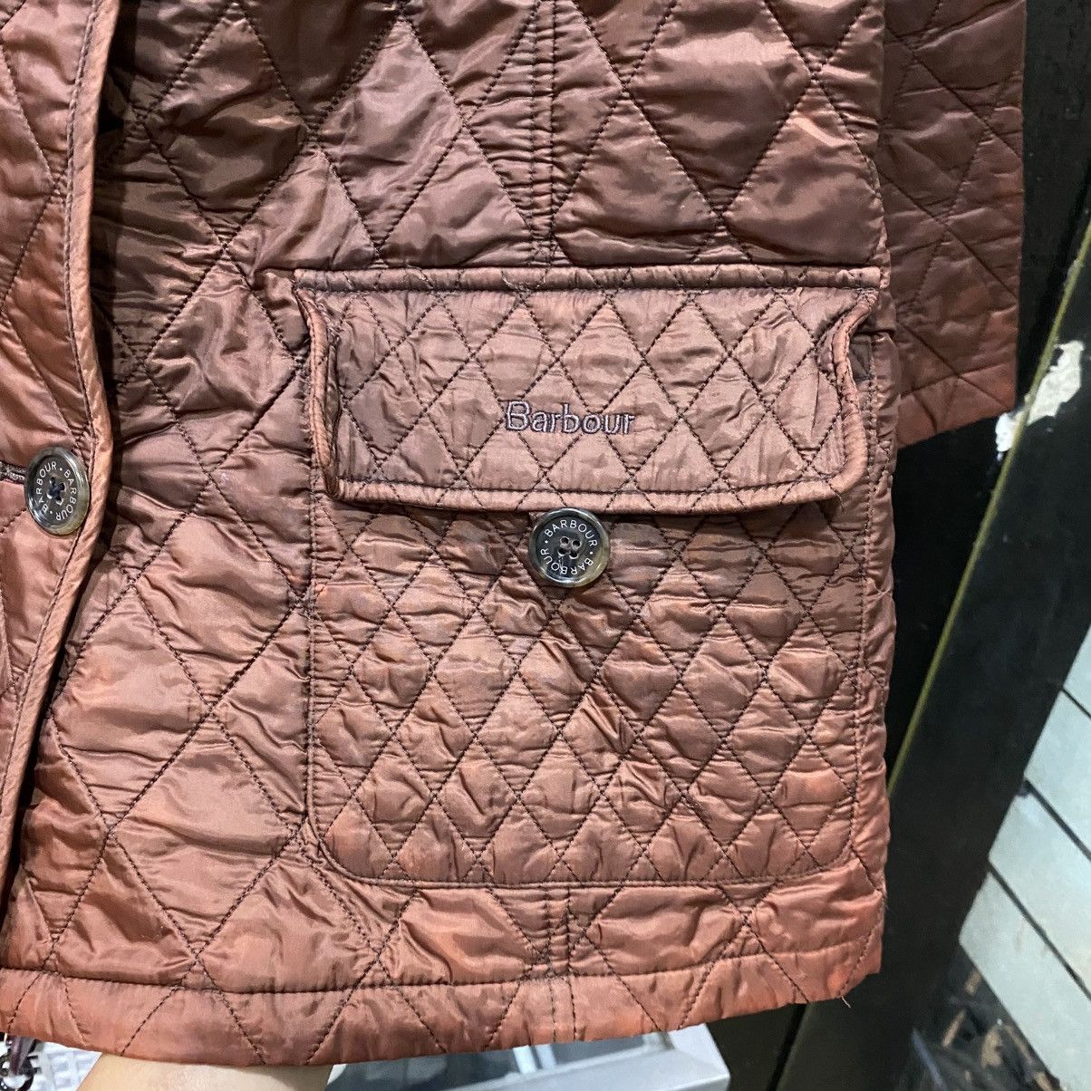 Barbour × Vintage Vintage Barbour Quilted Jacket Size M - L Size US L / EU 52-54 / 3 - 9 Thumbnail