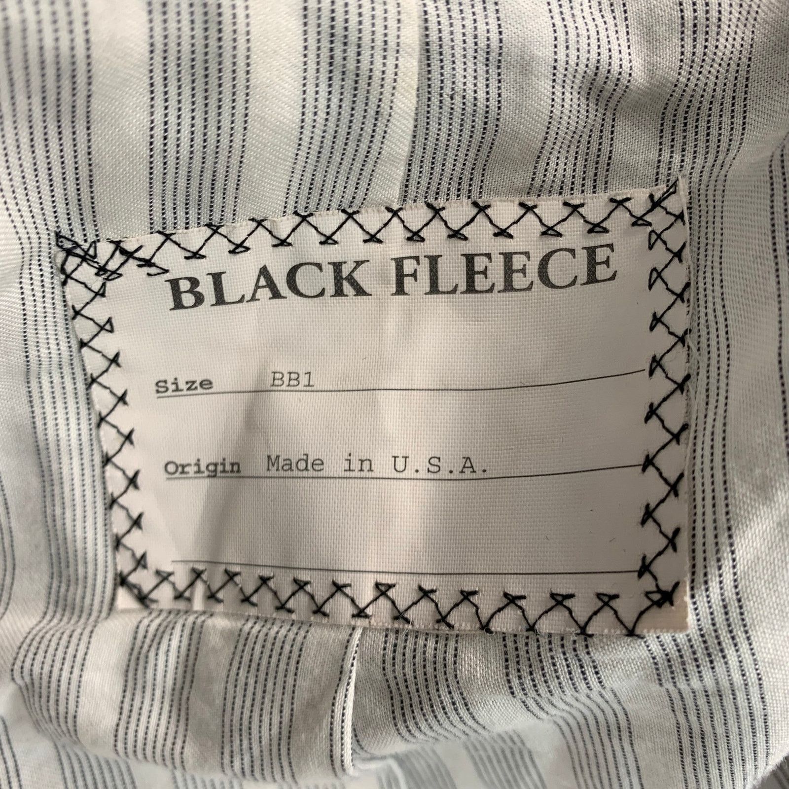 Brooks Brothers Black Fleece BLACK FLEECE Size 38 Black Wool Notch Lapel Sport Coat Size 38R - 5 Thumbnail