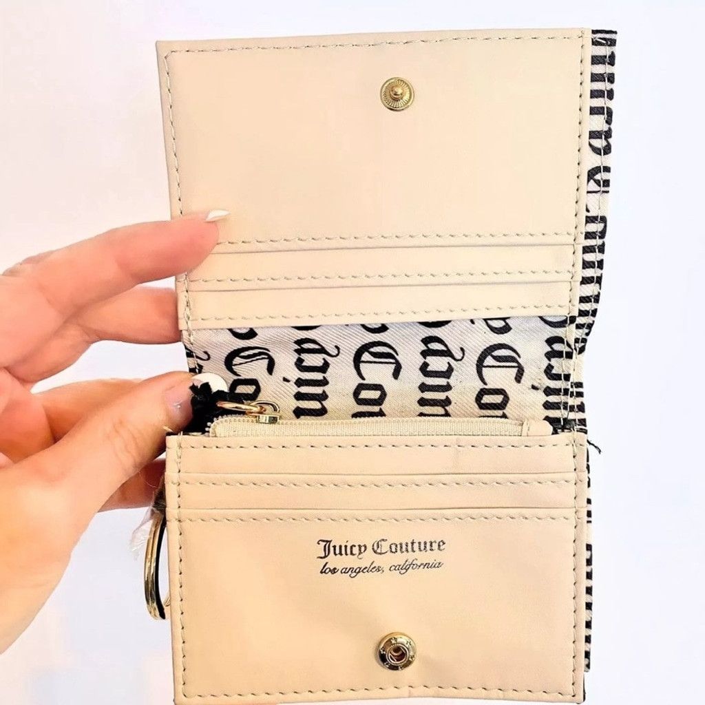 Juicy Couture Juicy Couture Shear Genius Small Structured Bifold Size ONE SIZE - 3 Thumbnail