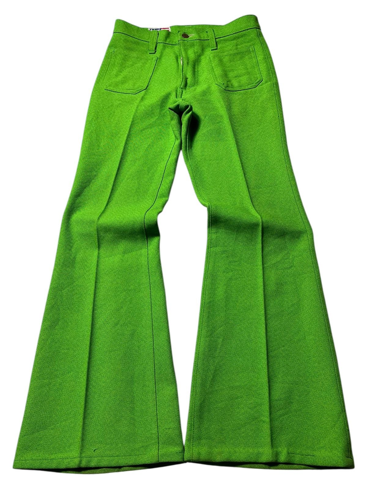 Crazy Vintage Bobson Flared Green Pants