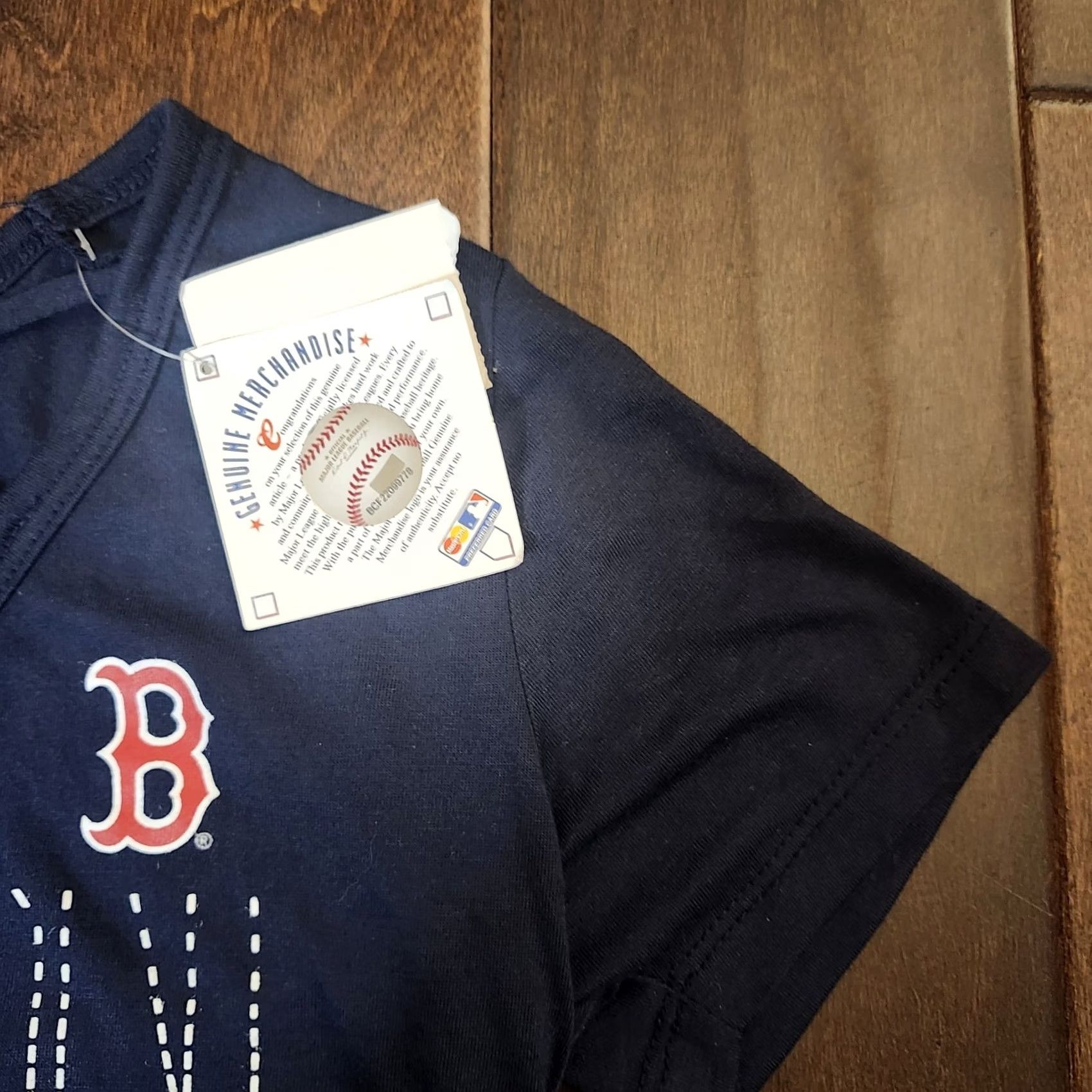 MLB MLB Boston Red Sox Women's Poly Rayon Scoop Neck T-Shirt Small NWT Regular Short Sleeve Logo Multicolor Sports Casual Shirt Womens Size S / US 4 / IT 40 - 5 Thumbnail