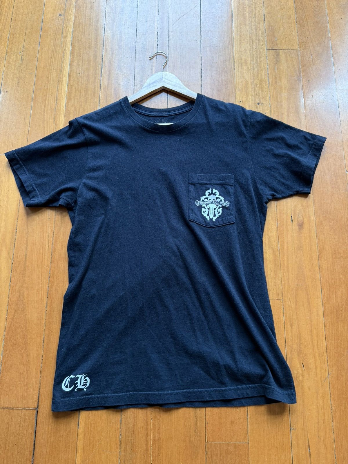 Chrome Hearts Chrome Hearts Hollywood Daggers Pocket Tee Size US M / EU 48-50 / 2 - 1 Thumbnail