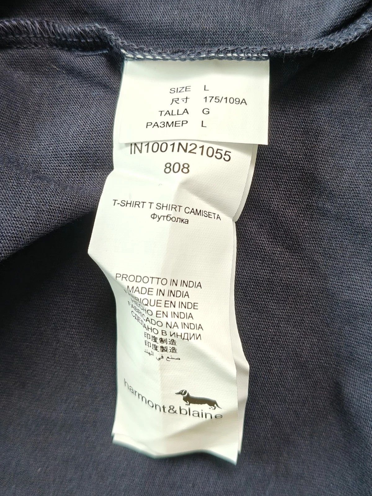 Harmont & Blaine Harmont & Blaine Shortsleeves Crew Neck ASM/2058 Size US L / EU 52-54 / 3 - 7 Thumbnail