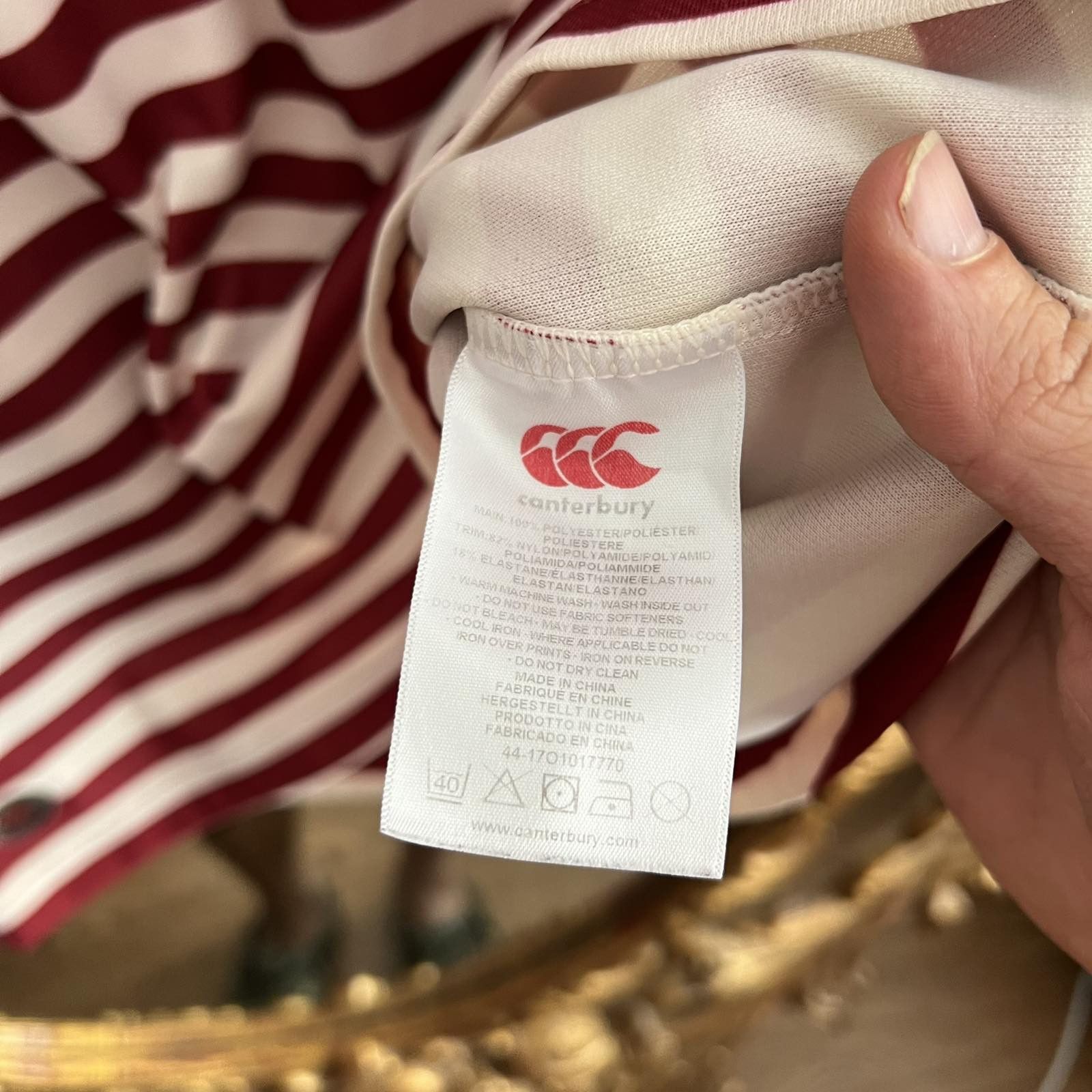 Canterbury of New Zealand England 2013 Vtg Canterbury Of New Zealand Rugby jersey sz M Size US XL / EU 56 / 4 - 6 Thumbnail