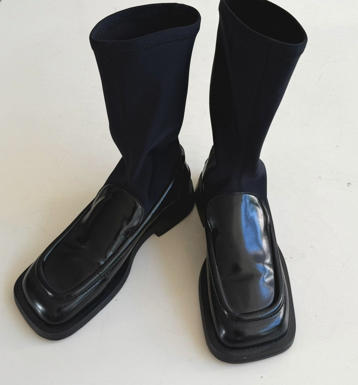 Proenza Schouler Proenza Schouler square loafer stretch boots - brand new! Size US 8 / IT 38 - 2 Thumbnail