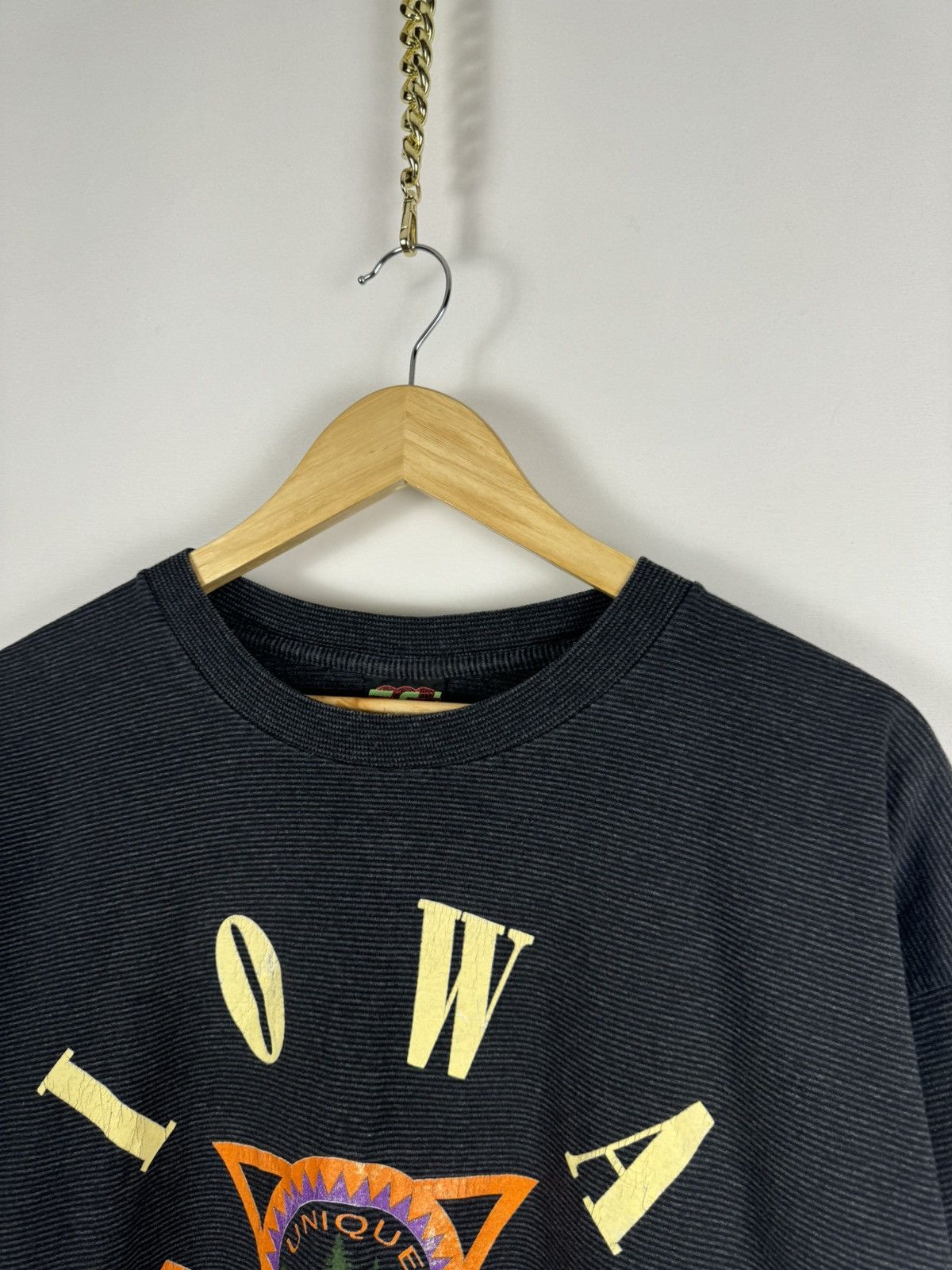 Vintage Vintage 1990s Iowa Tee Size US XL / EU 56 / 4 - 4 Thumbnail