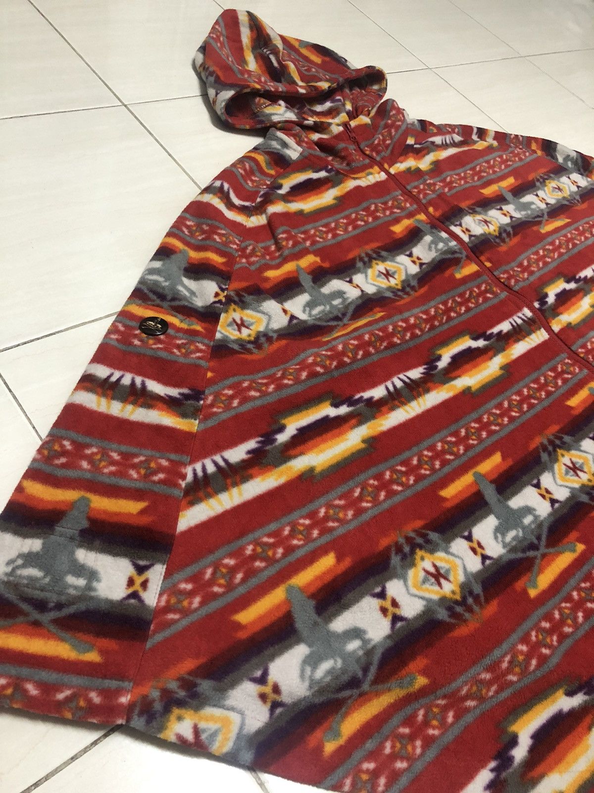 Hysteric Glamour × Vintage Hysteric Glamour poncho zip up hoodie x mastermind Size US XXL / EU 58 / 5 - 4 Thumbnail
