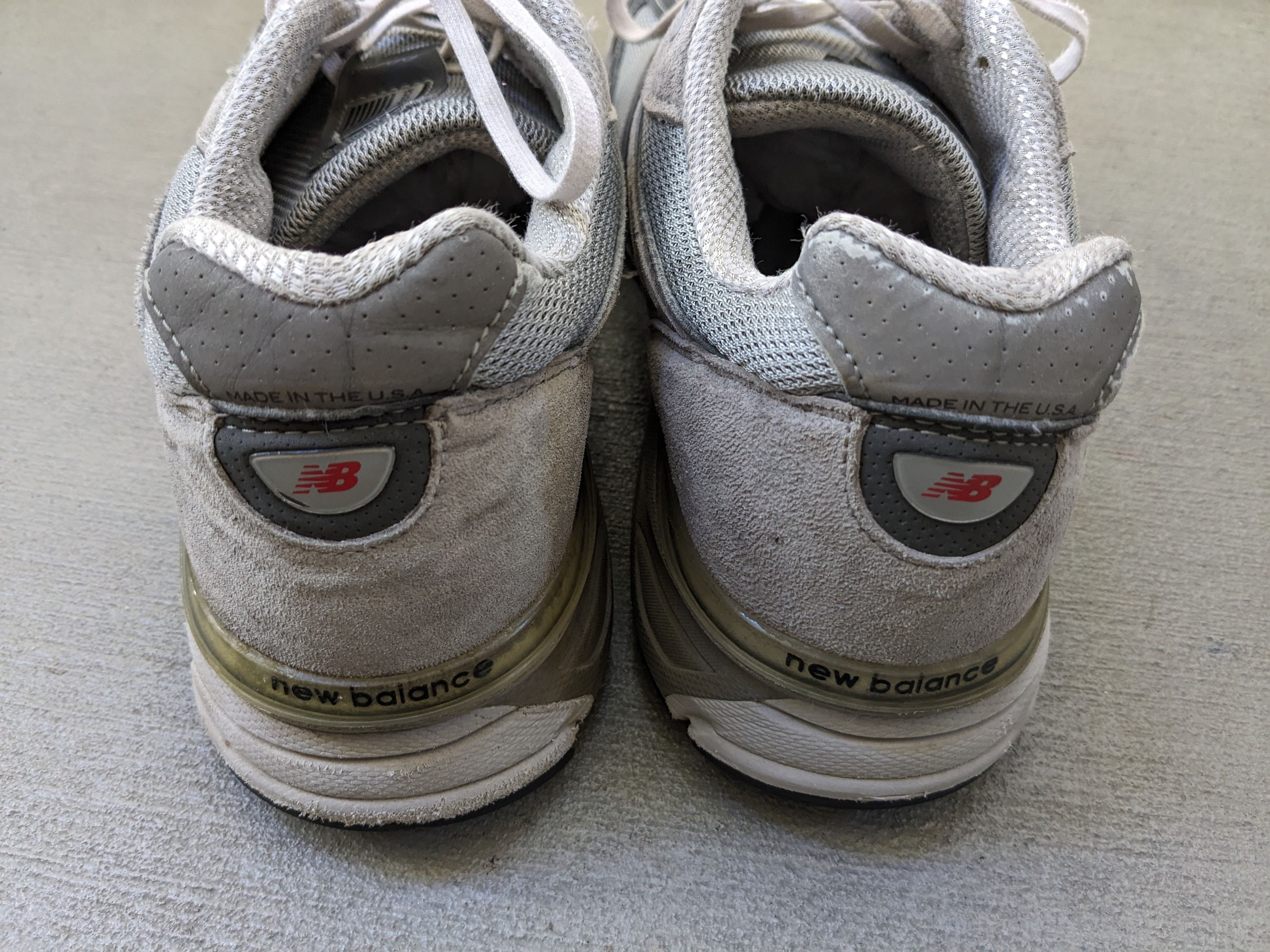 New Balance New Balance 990V4 12 D Gray Suede Castlerock M990GL4 Size US 12 / EU 45 - 17 Thumbnail