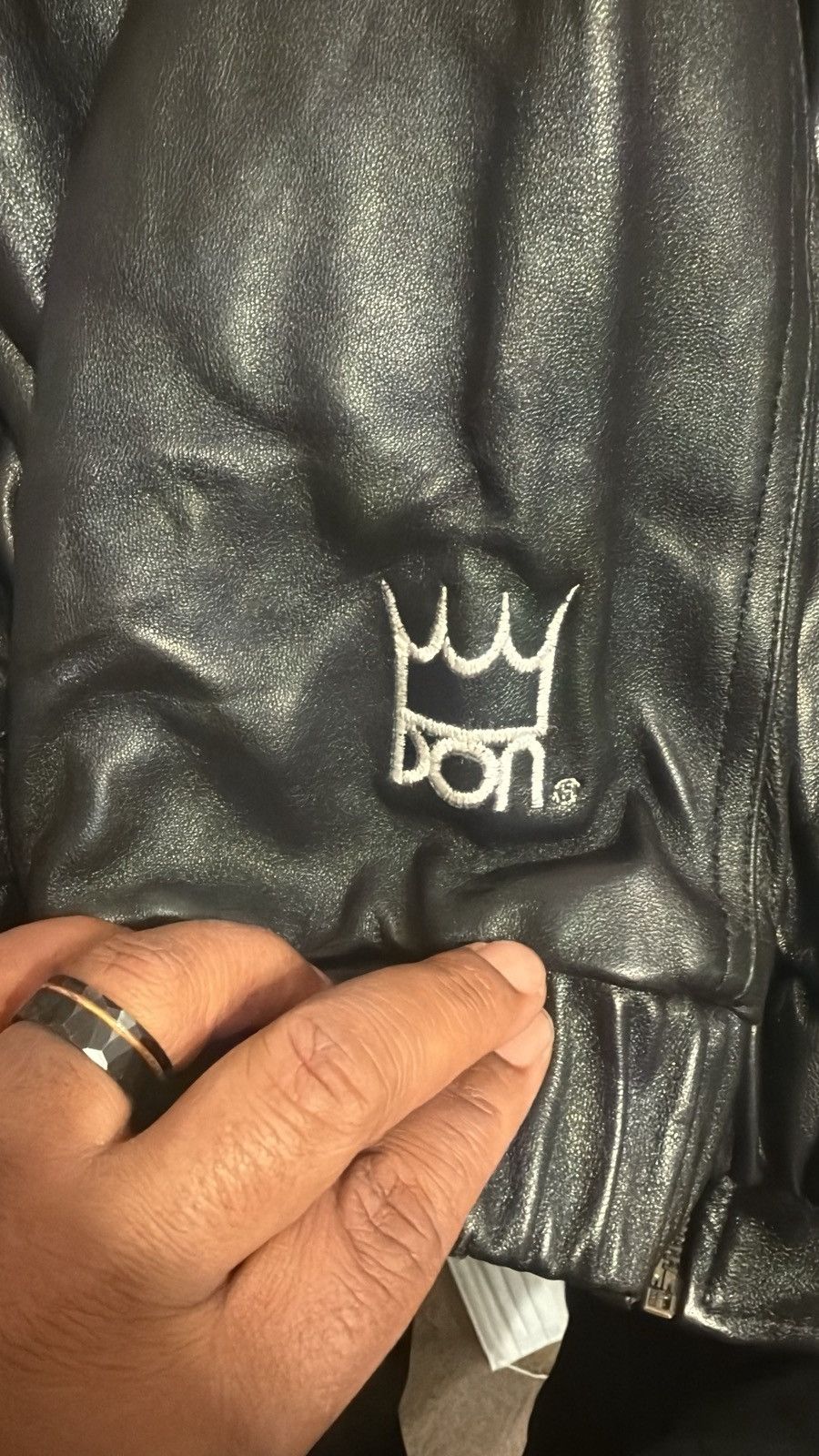 Vintage 1999 Holyfield vs Lewis Don King Leather Jacket XXL Size US XXL / EU 58 / 5 - 4 Thumbnail