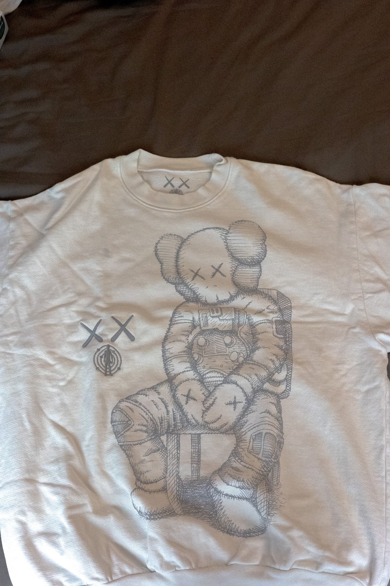 Kaws × Kid Cudi Kid Cudi Kaws Astronaut White Crewneck Size US L / EU 52-54 / 3 - 2 Thumbnail