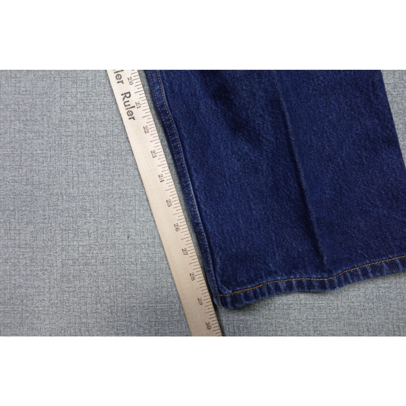 Levi's Levi's 501 Jeans Mens 40x30 Blue Regular Fit Western Cowboy Dark Wash Rancher Jeans Size US 40 / EU 56 - 7 Thumbnail