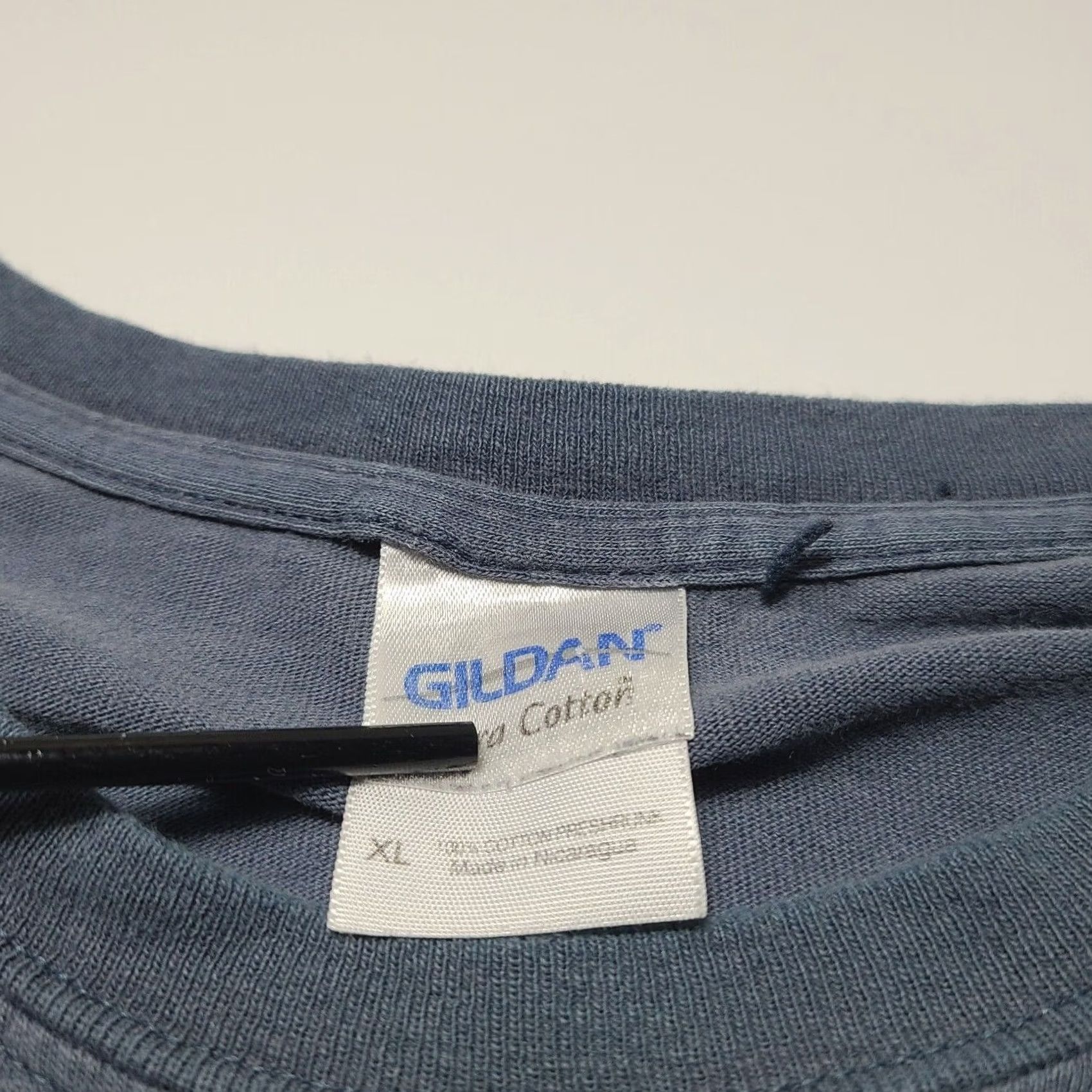 Gildan NRA Shirt XL T-Shirt Crew Neck Unisex Adults Right To Bear Arms American Eagle Guns American Flag USA Blue Size US XL / EU 56 / 4 - 5 Thumbnail