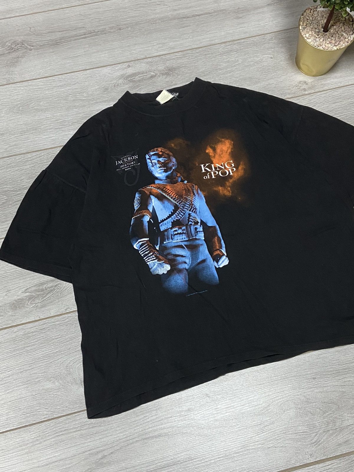 Michael Jackson Michael Jackson 1994 King of pop vintage t-shirt Size US XL / EU 56 / 4 - 2 Thumbnail